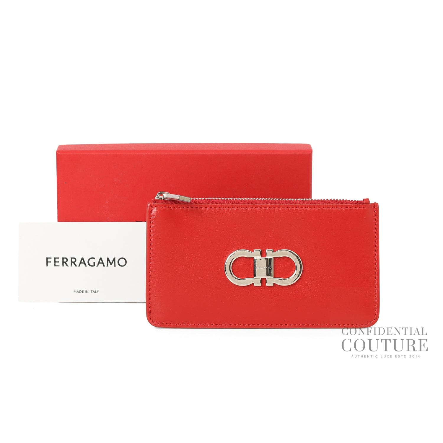 Salvatore Ferragamo Red Card Holder