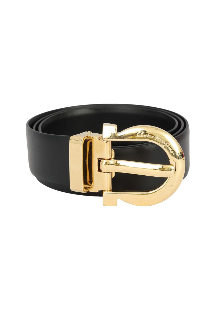 Salvatore Ferragamo Size - 95 cm Gancini Buckle Belt