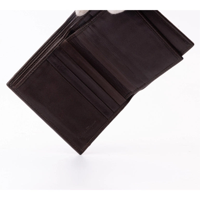 Salvatore Ferragamo Ferragamo Gancini Embossed Print Wallet