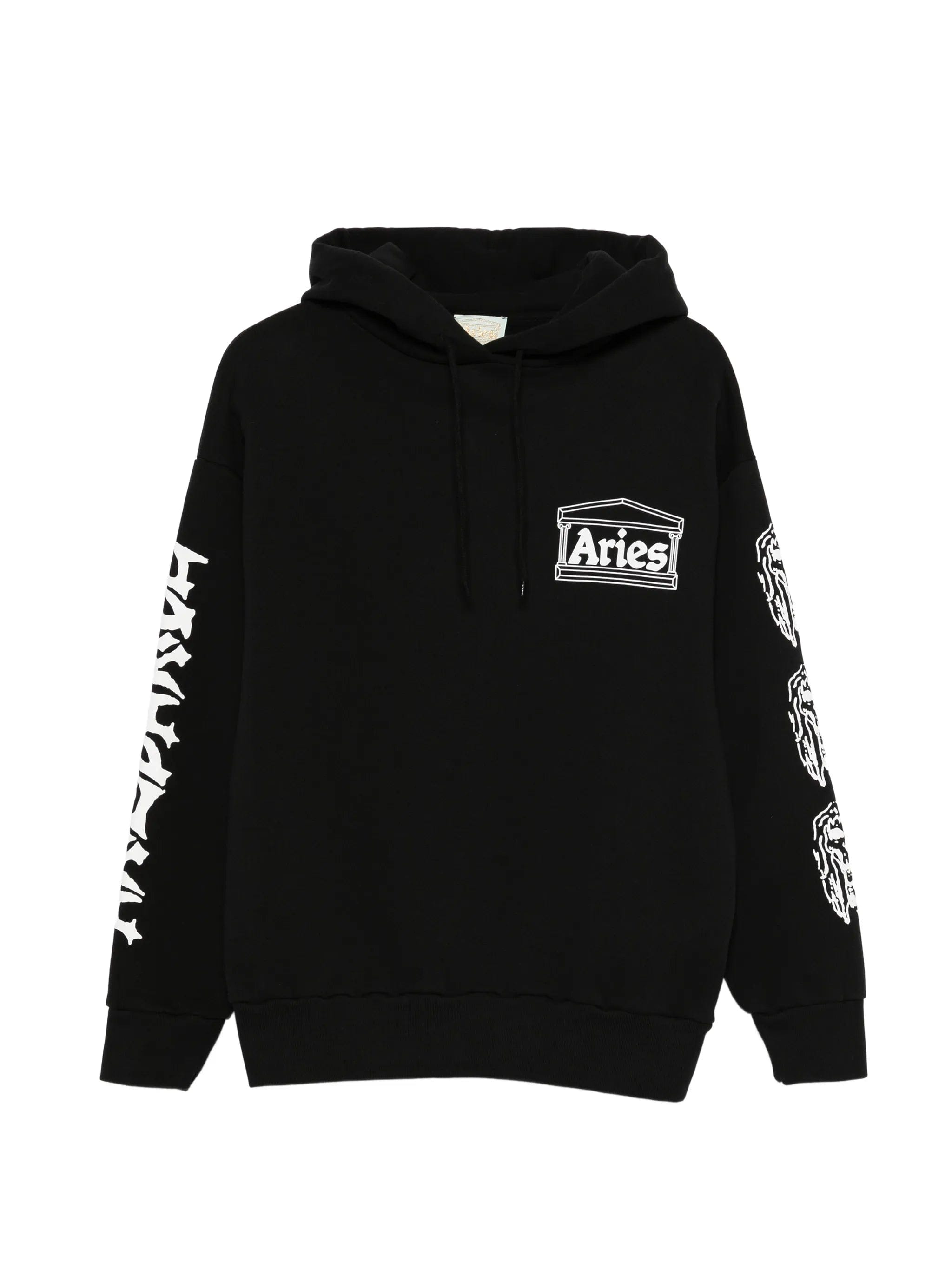 Aries embroidered hoodie