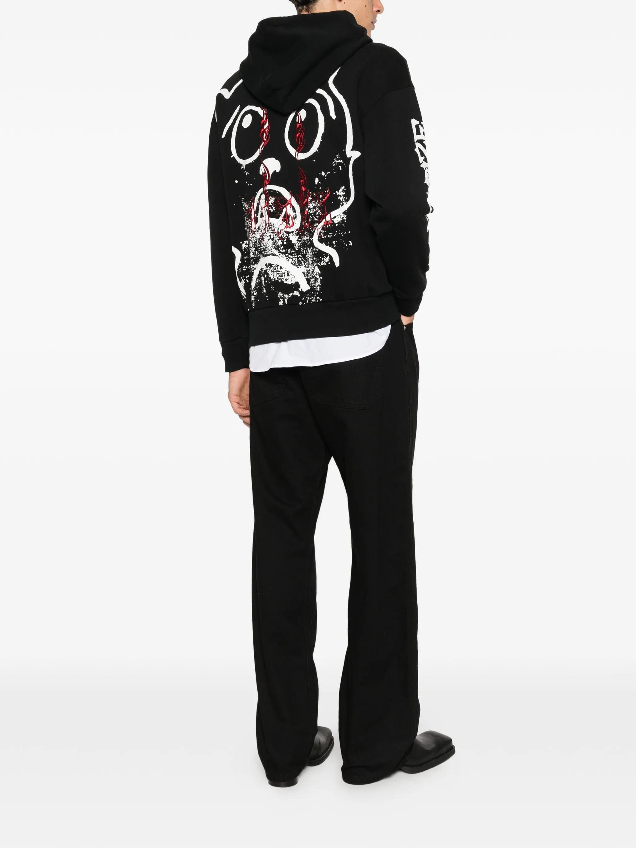 Aries embroidered hoodie