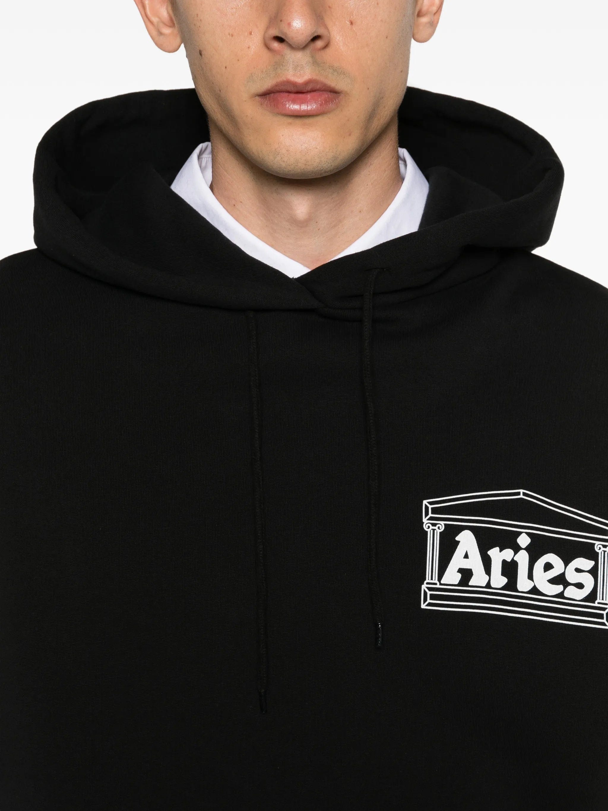 Aries embroidered hoodie