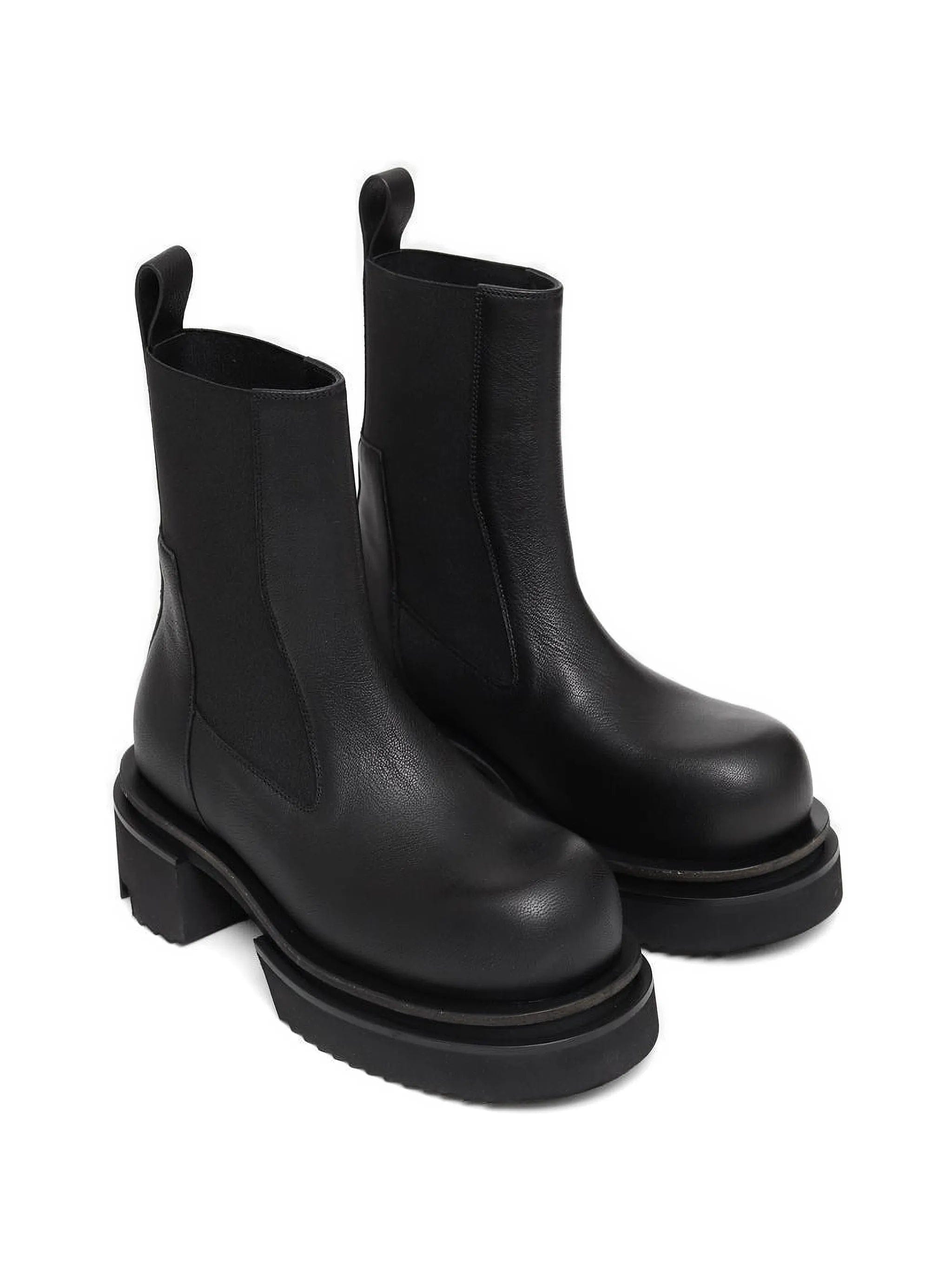 Rick Owens pull - tab boots