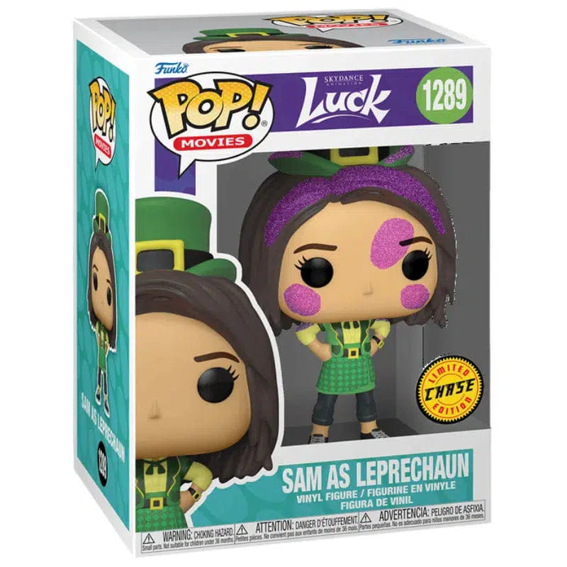 Funko Luck - Sam as Leprechaun Covered in Bad Luck Dust Figure (#1289, Limited Chase Edition) - Funko - Pop! Movies Series