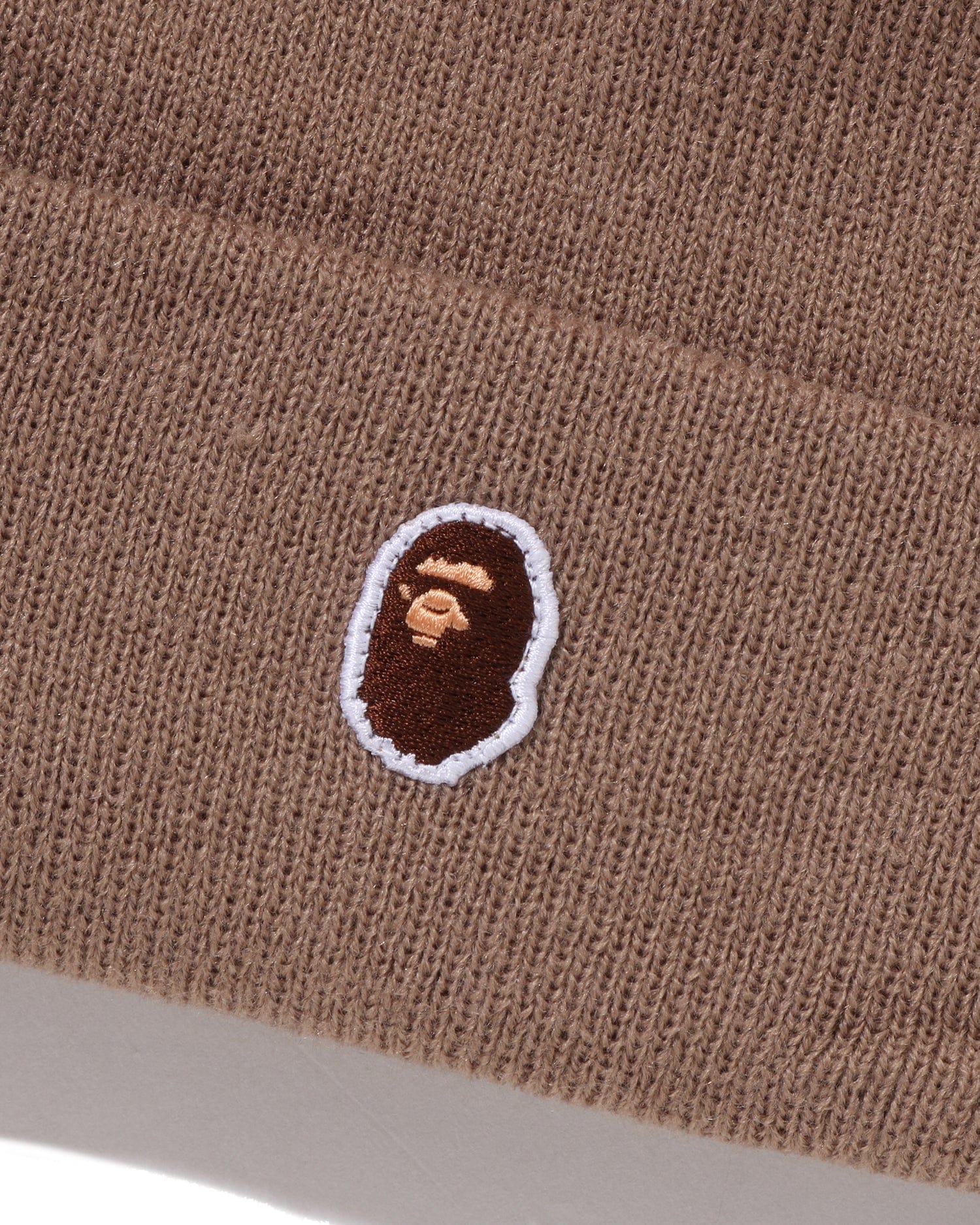 A Bathing APE Ape Head One Point New Era Knit Cap