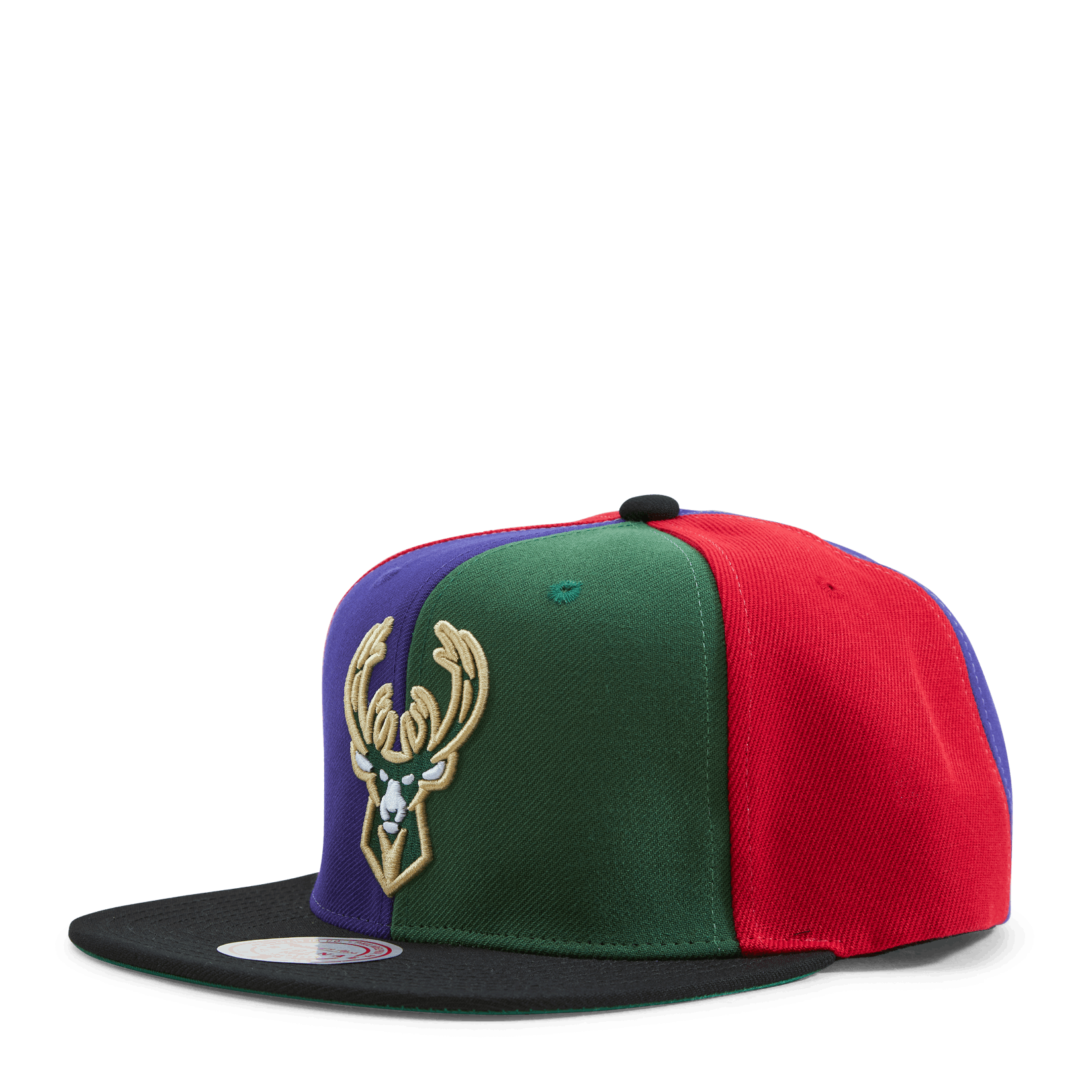 Mitchell & Ness Bucks Team Era Pinwheel Snapback