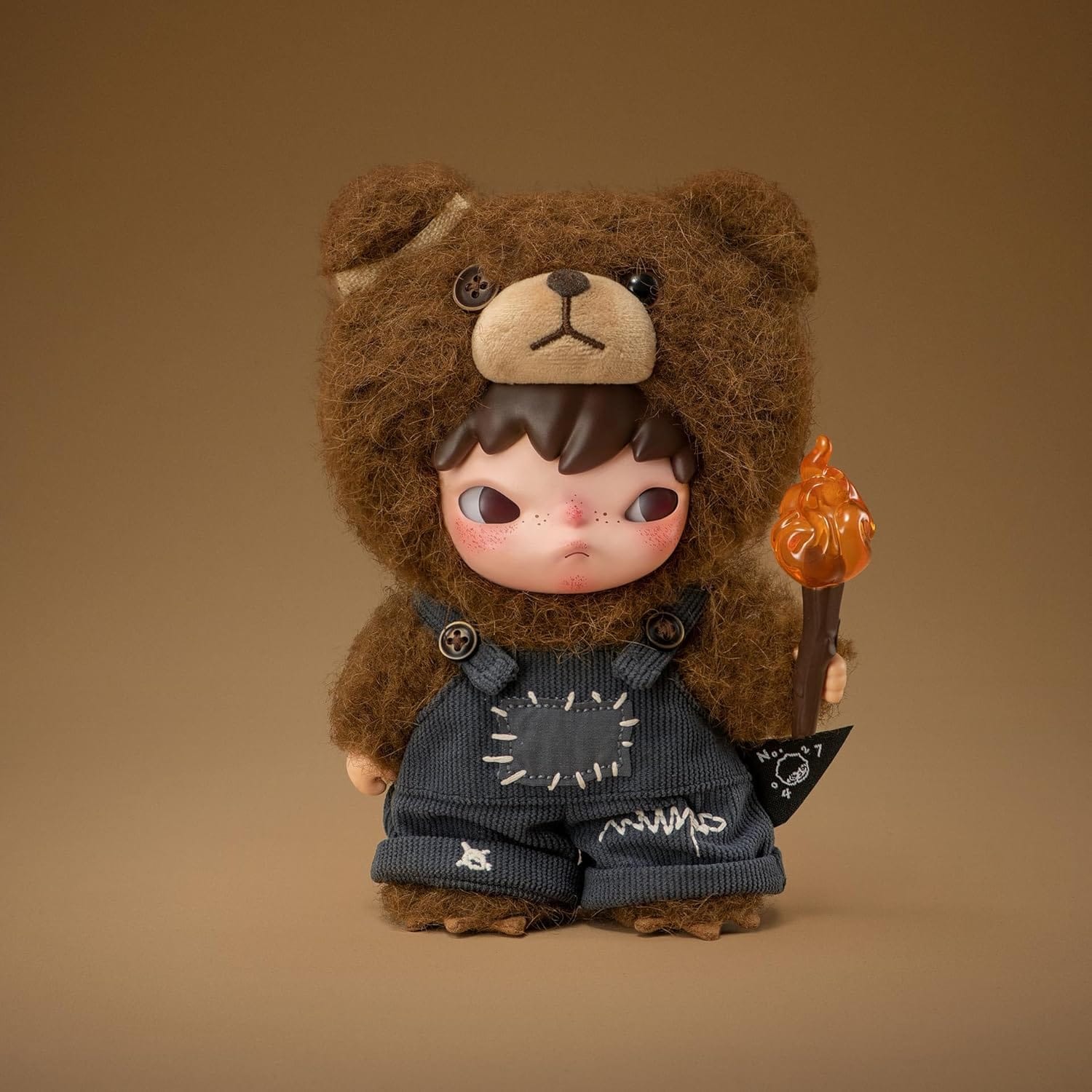 Labubu Shop Pop Mart Hirono Living Wild Fight for Joy Plush Doll – 6.3 Inch Collectible Figure