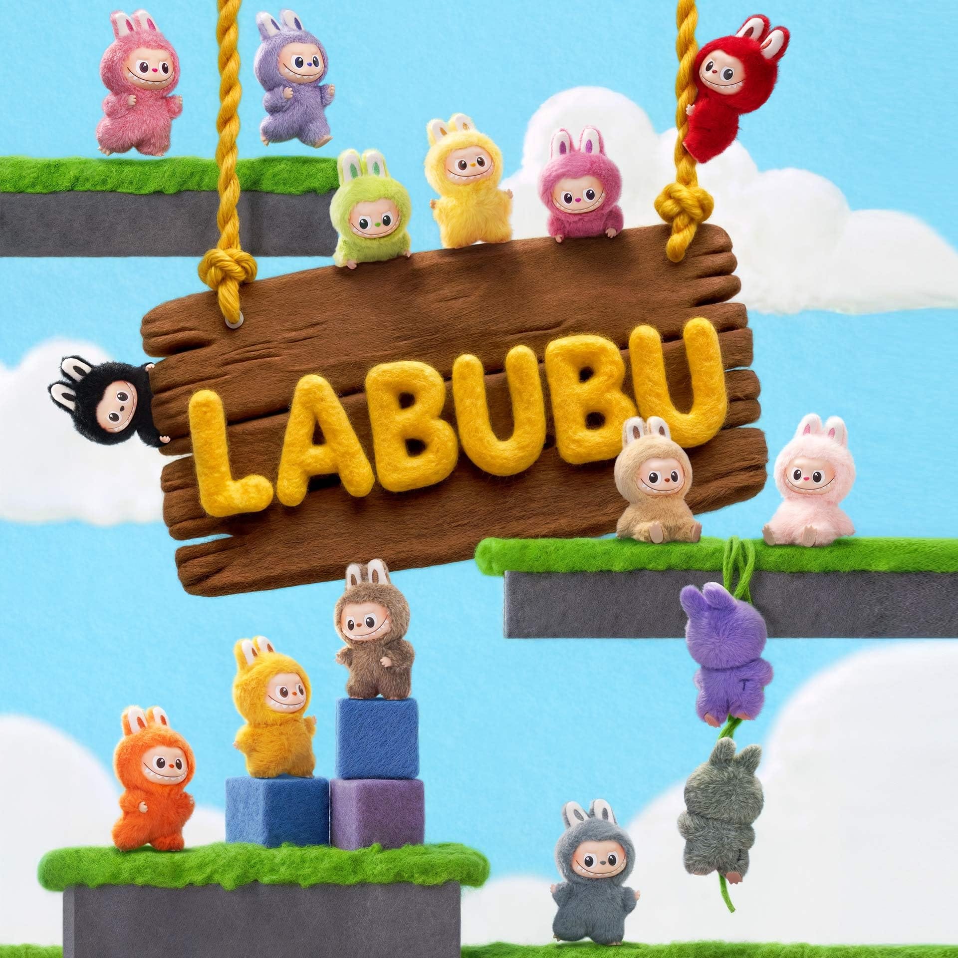 Labubu Shop Labubu Pin for Love Blind Box (N - Z) – Pop Mart The Monsters Vinyl Plush Keychain