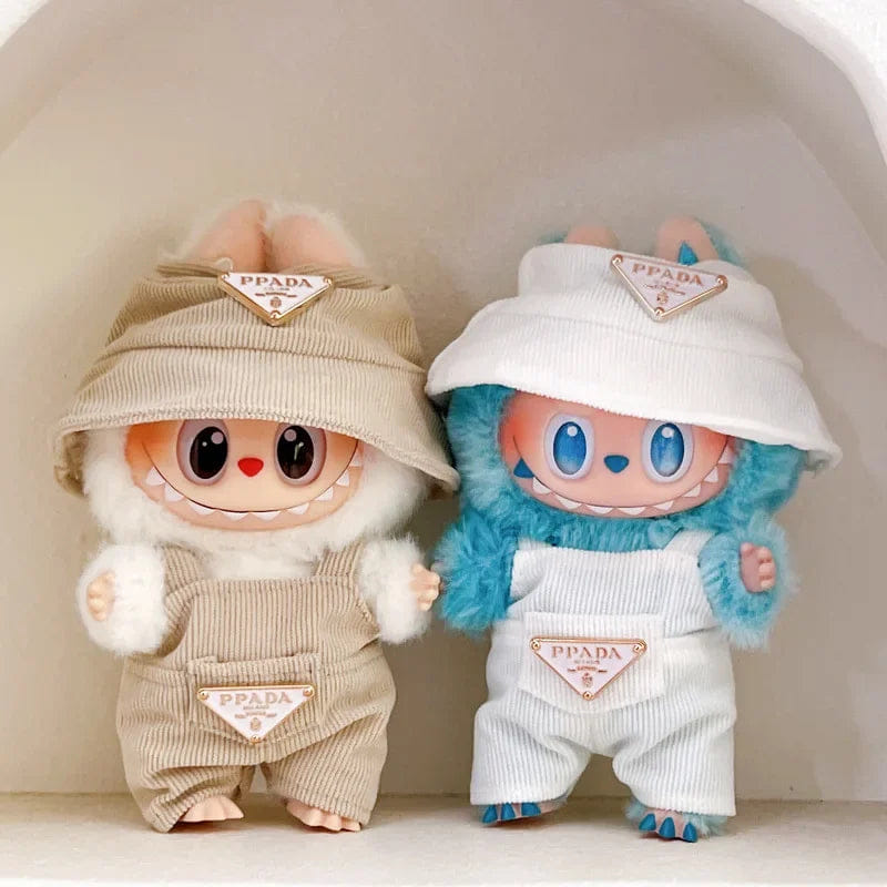 Labubu Doll | Labubu Toy | Labubu Keychains | Official Labubu Shop Buy Labubu Plush Toys From Online Store Labubu Clothes – Corduroy Outfit Set with Hat for 17 cm Labubu Dolls