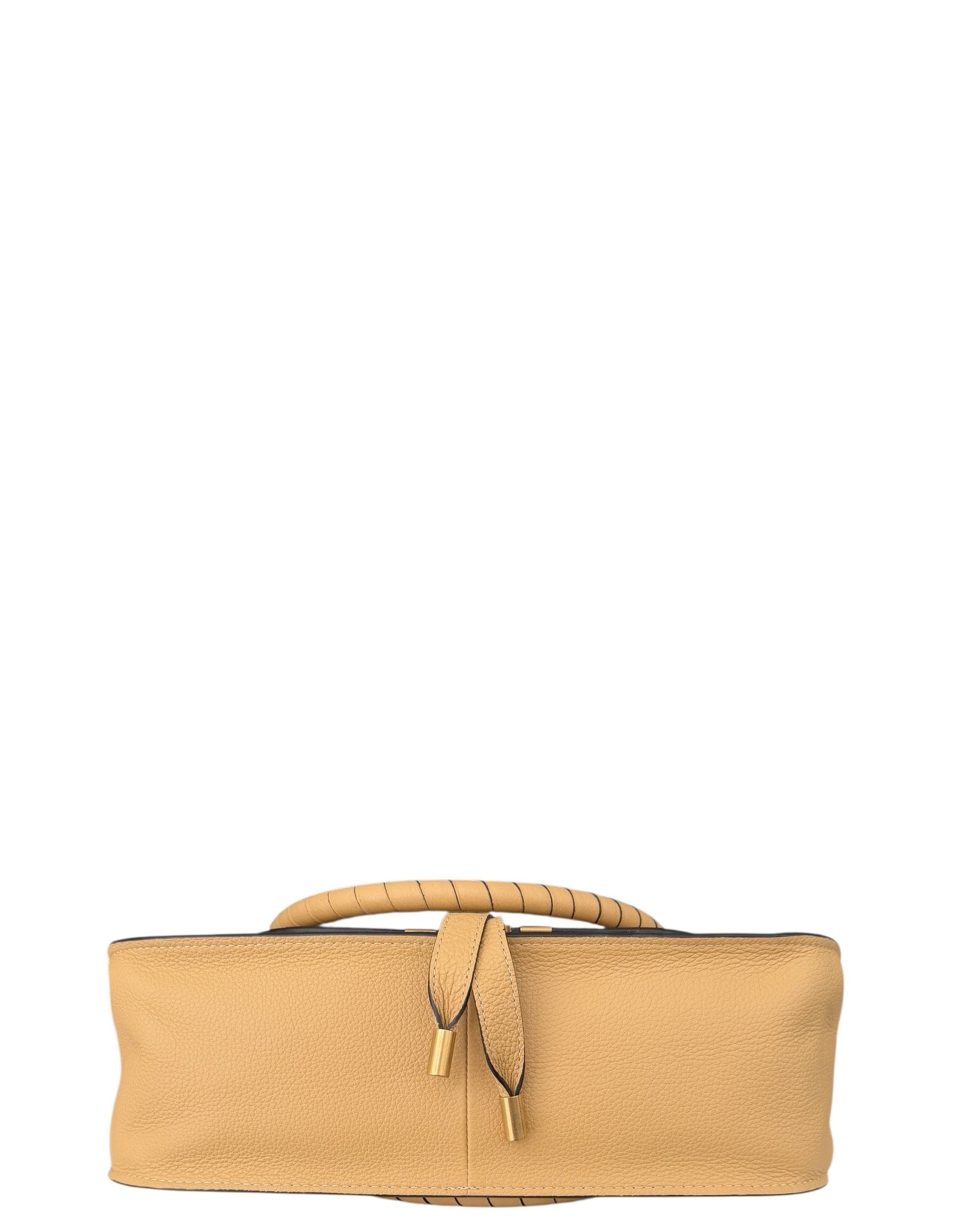 ASC Resale Chloe Soft Tan Leather Medium Marcie Satchel Bag