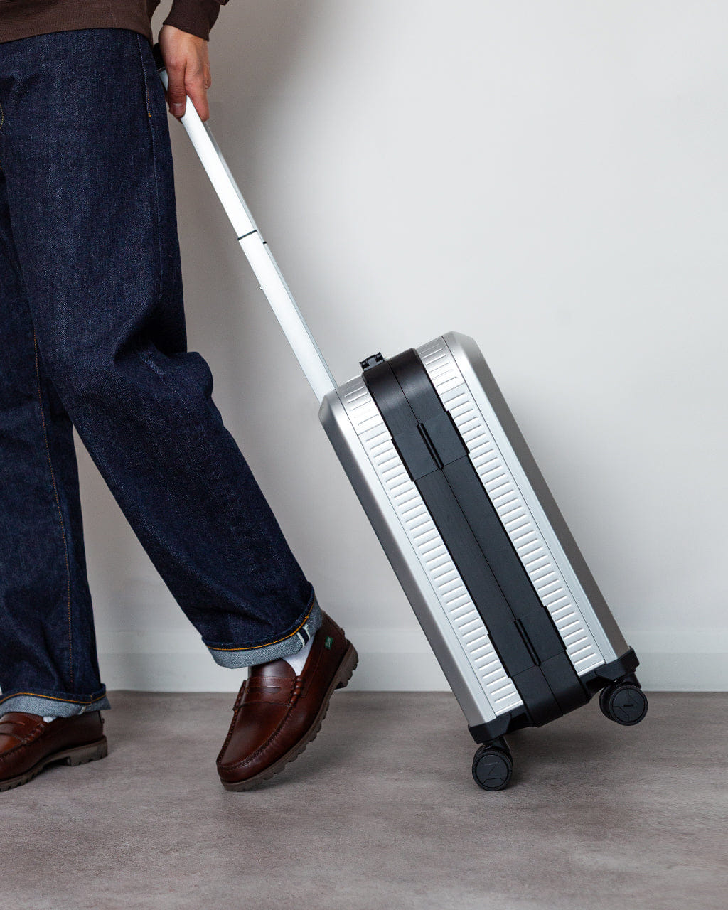 D_b_ Ramverk Alu Carry - on - Silver/Onyx