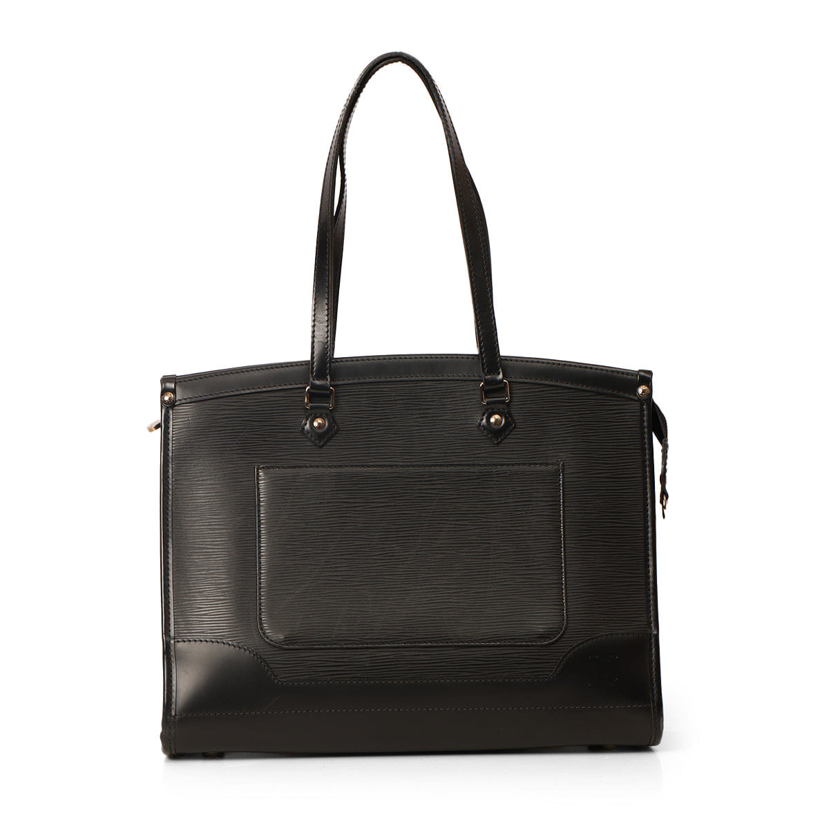 Louis Vuiiton Black Epi Leather Madeleine GM Bag