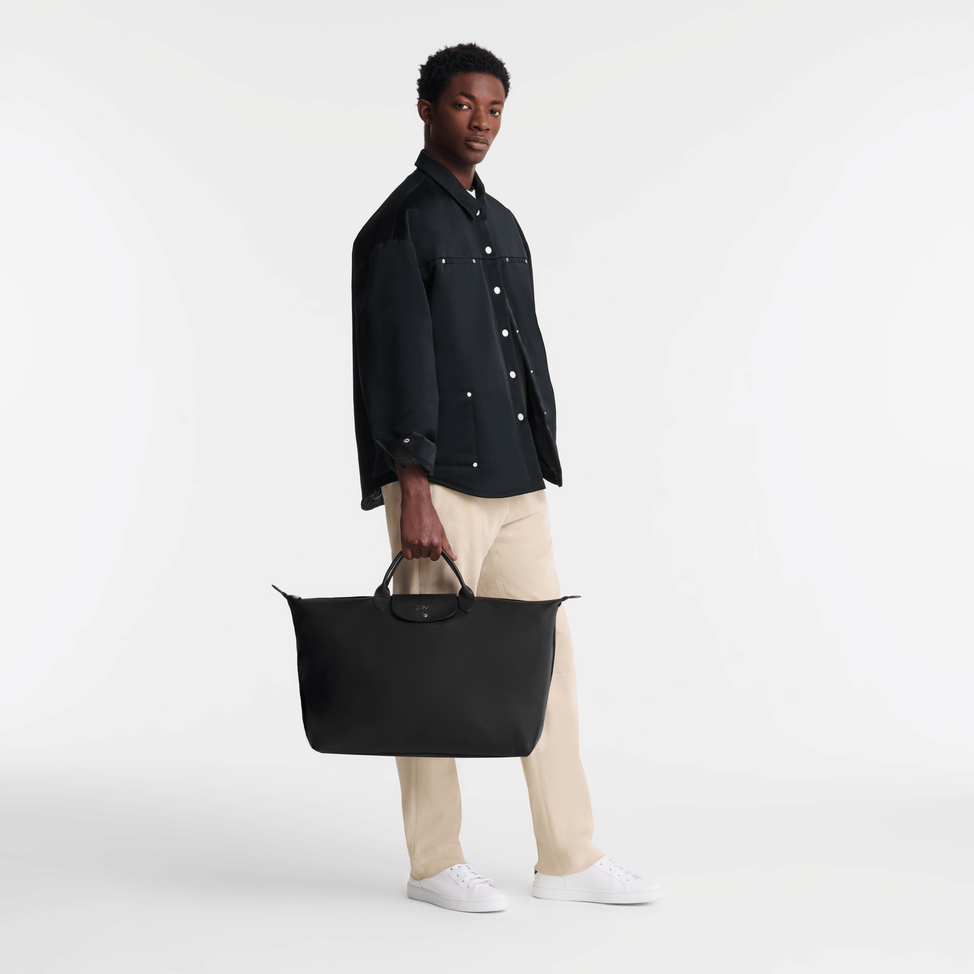Long Champ Longchamp Le Pliage Xtra L Travel bag Black