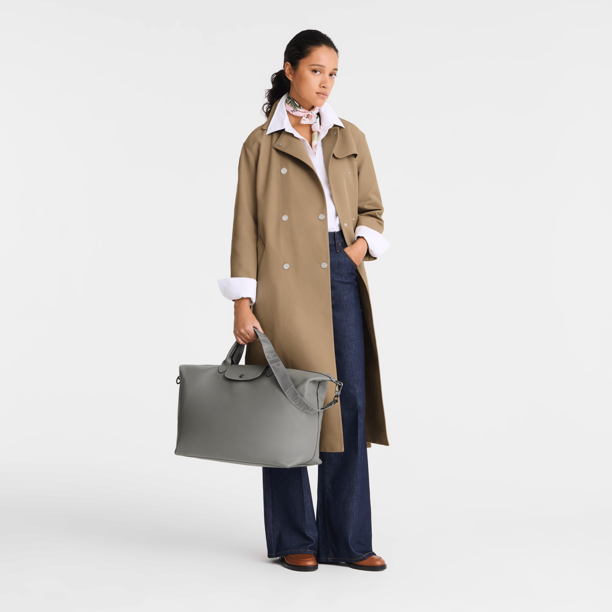 Long Champ Longchamp Le Pliage Xtra L Travel bag Turtledove