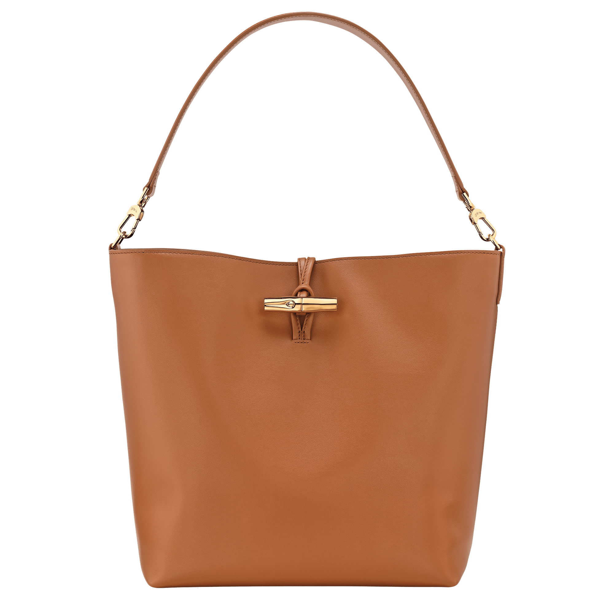 Long Champ Longchamp Le Roseau M Hobo bag Cashew