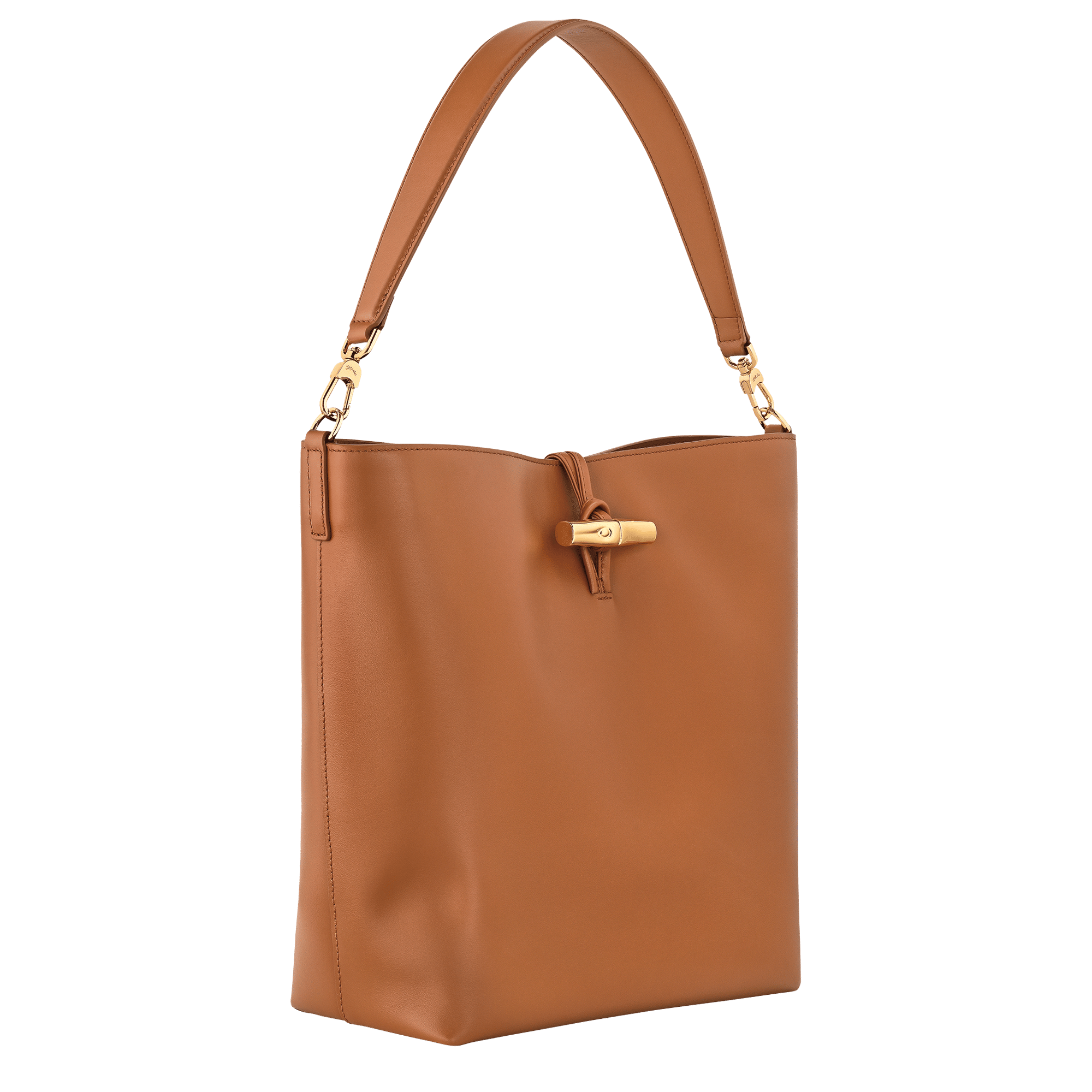 Long Champ Longchamp Le Roseau M Hobo bag Cashew