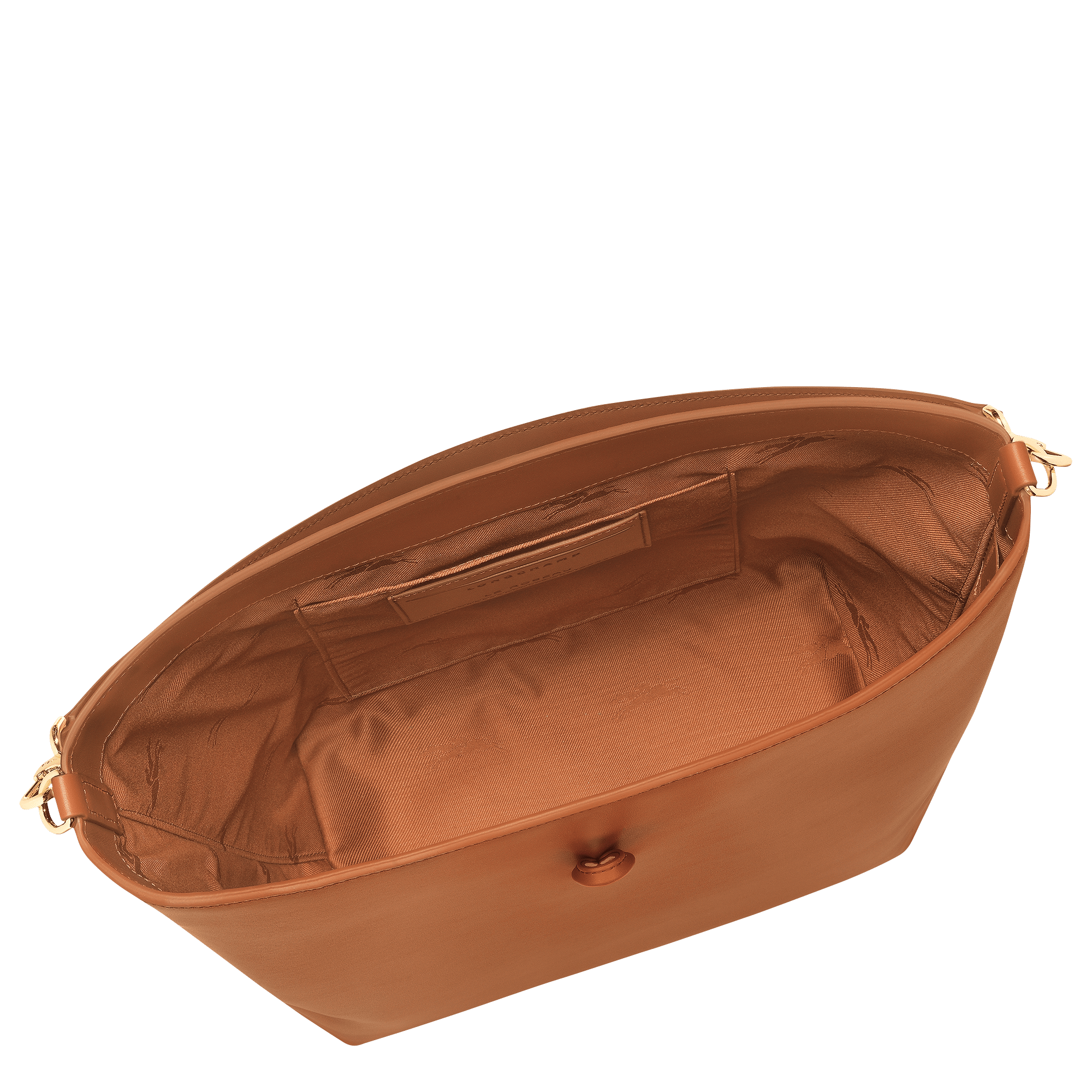 Long Champ Longchamp Le Roseau M Hobo bag Cashew