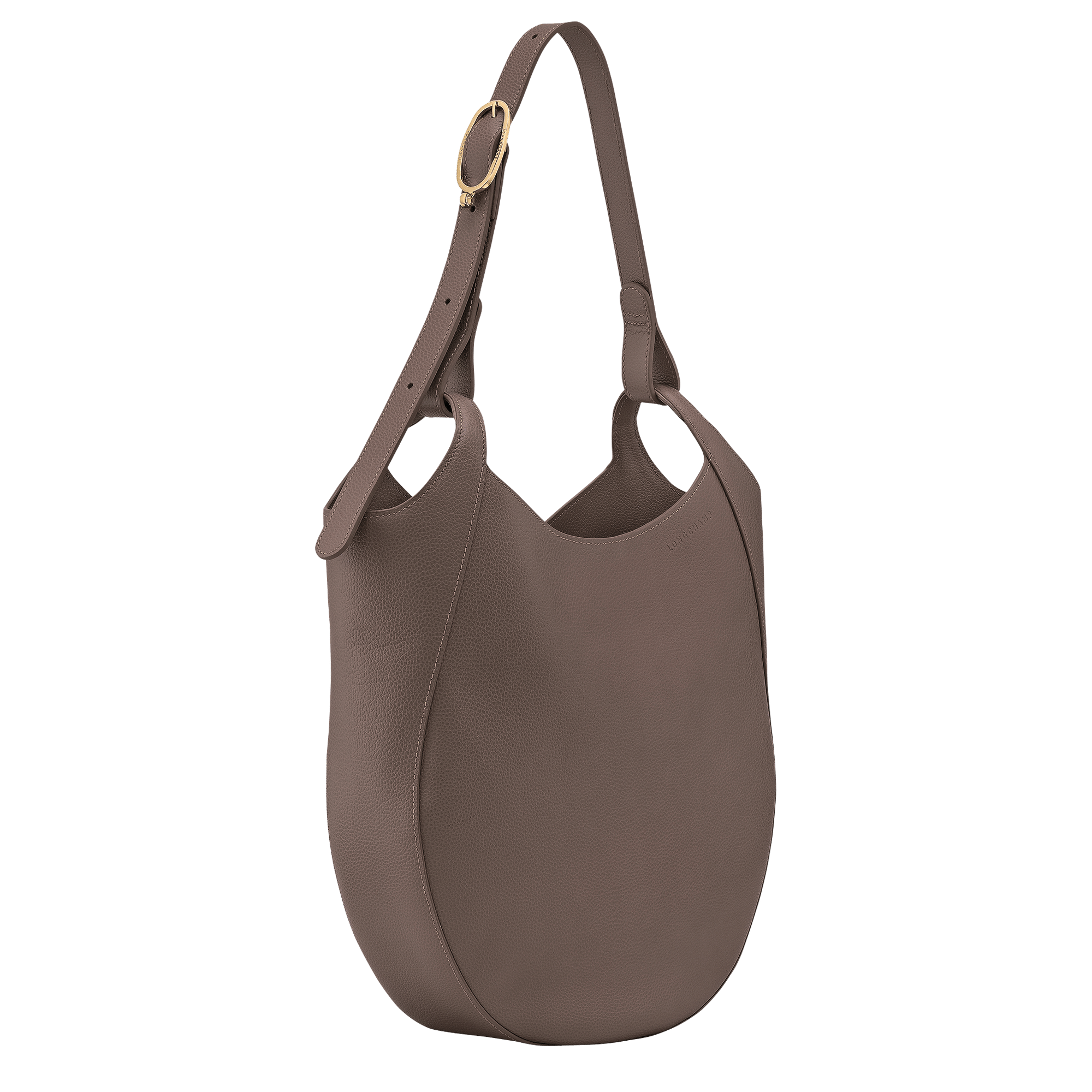 Long Champ Longchamp Le Foulonné L Hobo bag Taupe