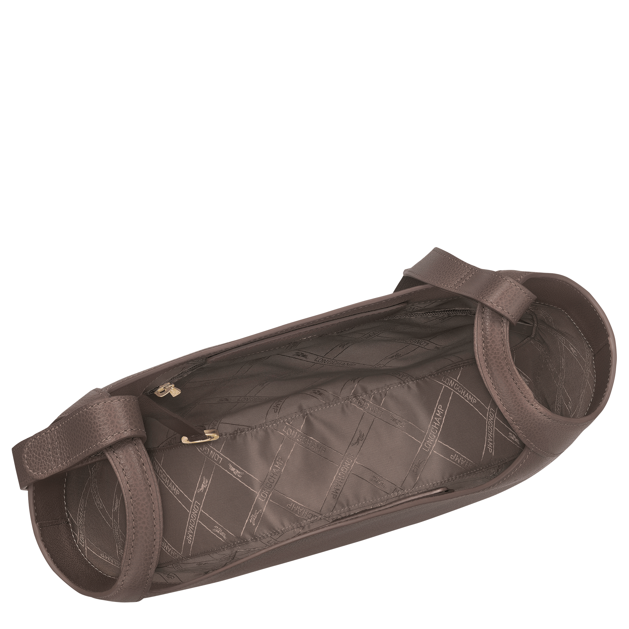 Long Champ Longchamp Le Foulonné L Hobo bag Taupe