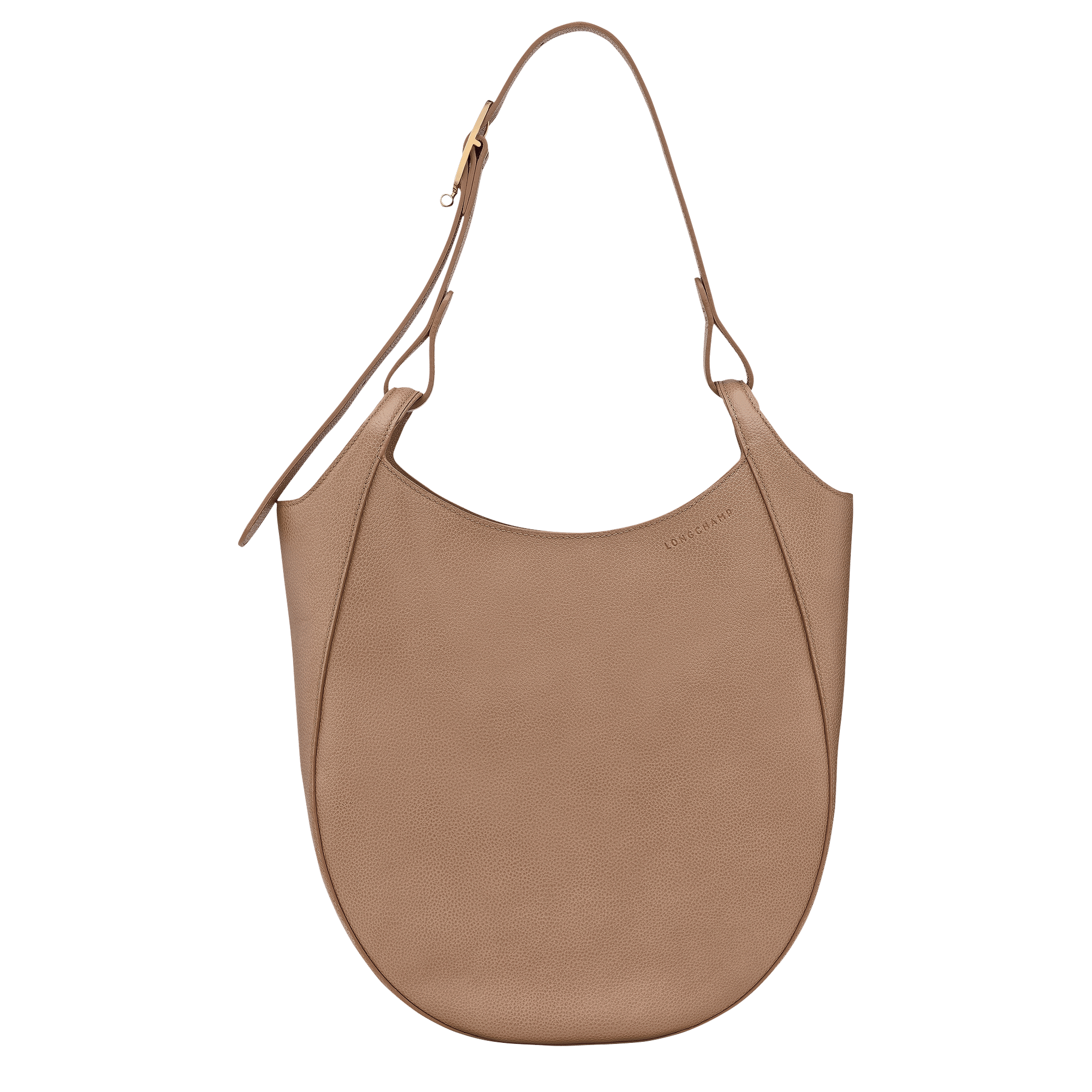 Long Champ Longchamp Le Foulonné L Hobo bag Biscuit