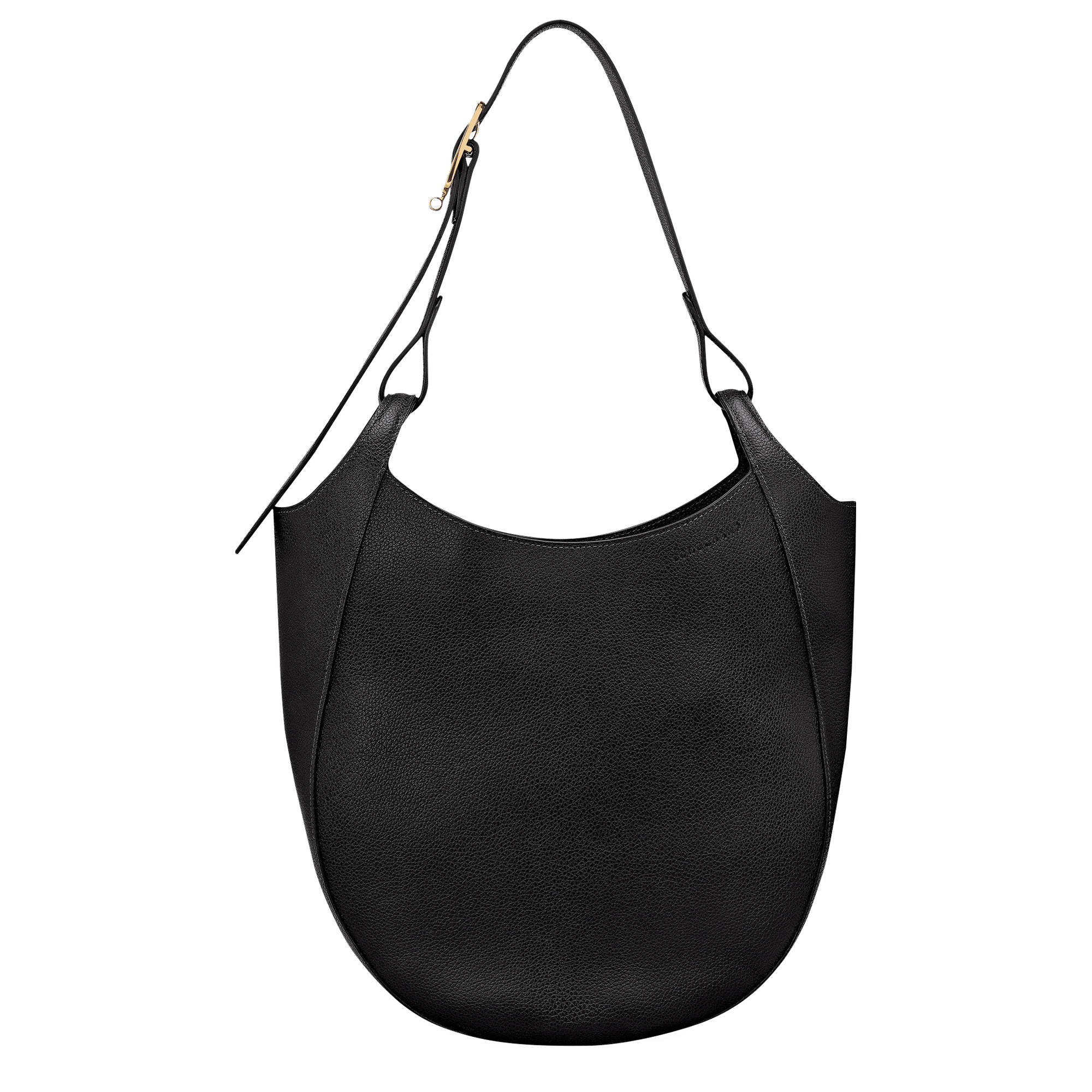 Long Champ Longchamp Le Foulonné L Hobo bag Black