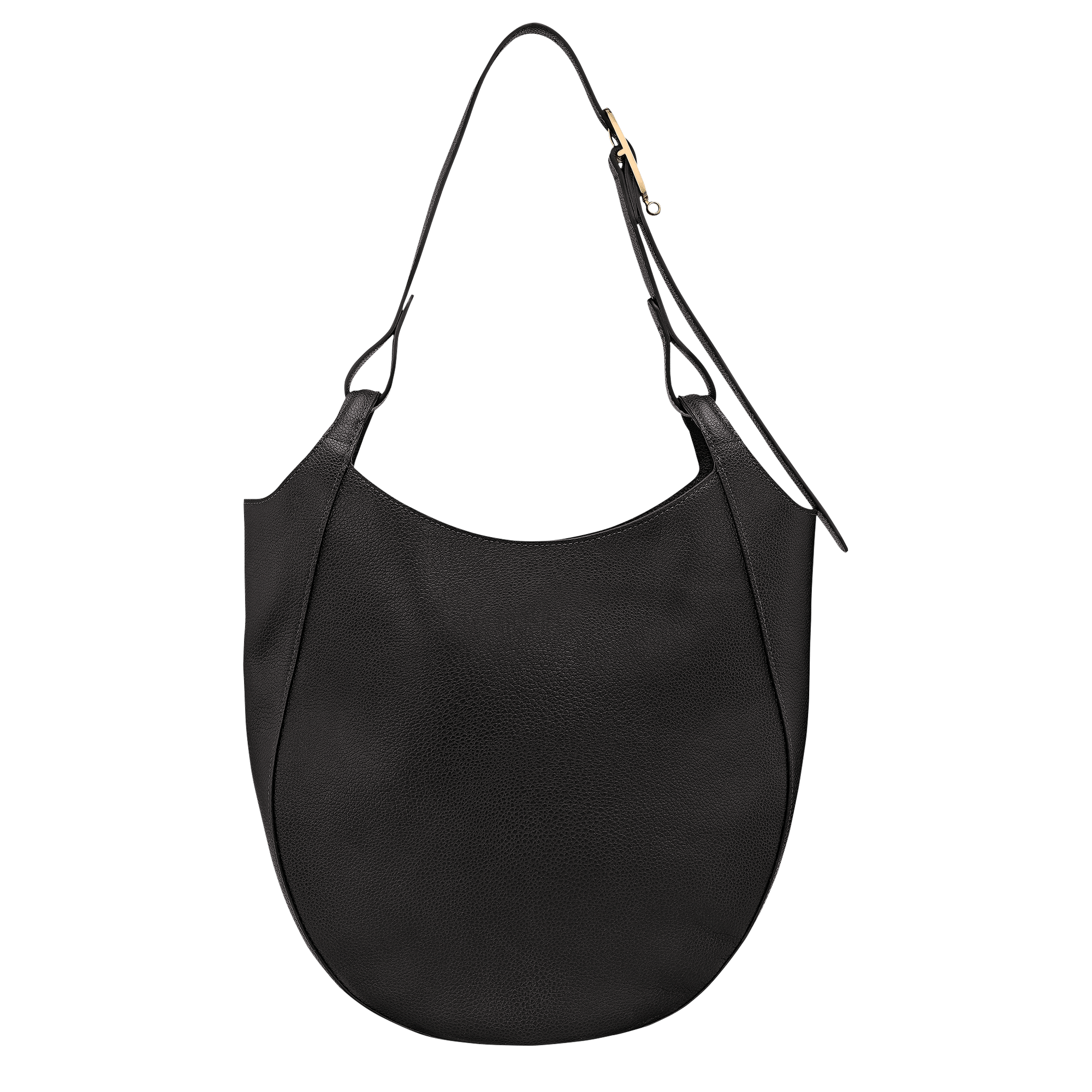Long Champ Longchamp Le Foulonné L Hobo bag Black