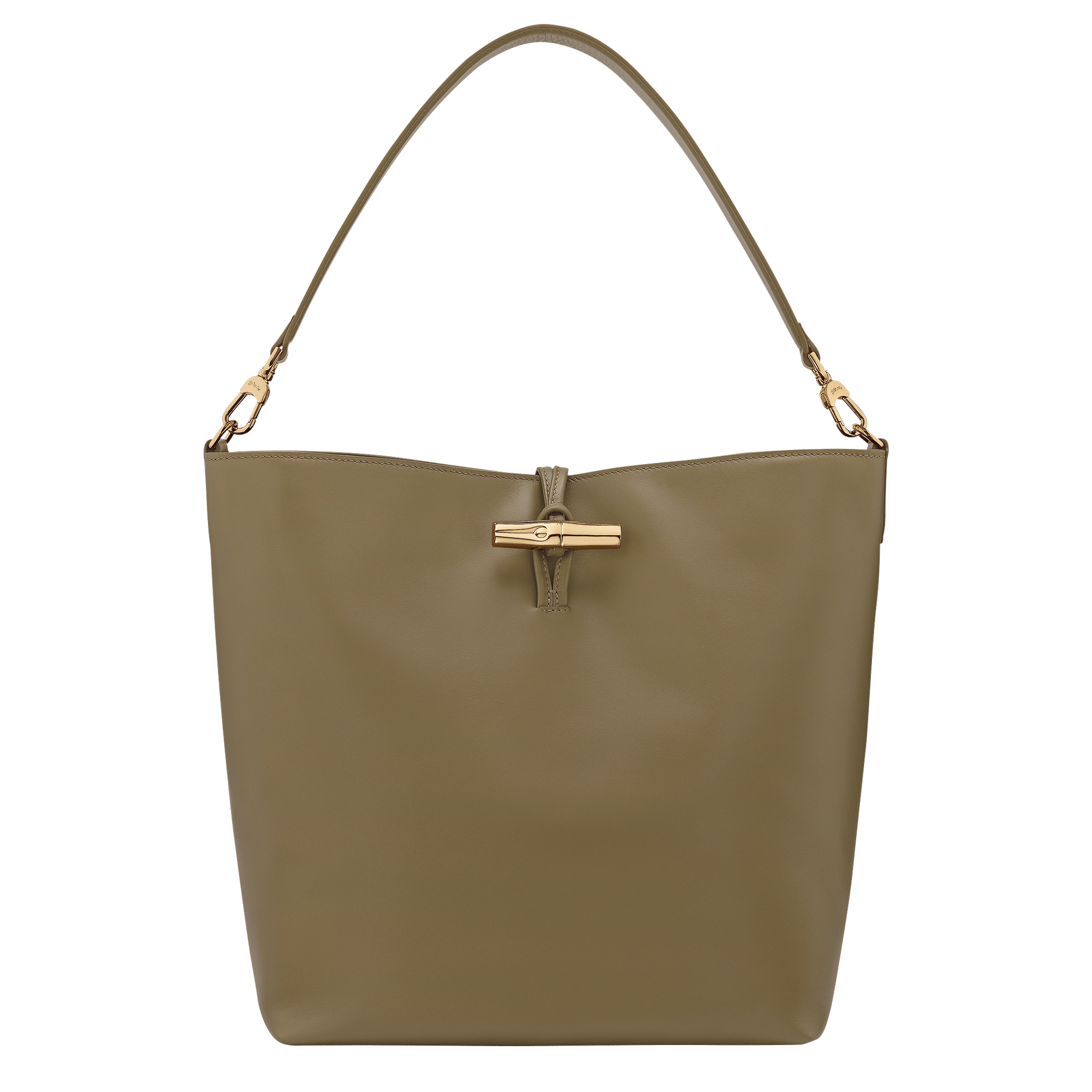 Long Champ Longchamp Le Roseau M Hobo bag Olive