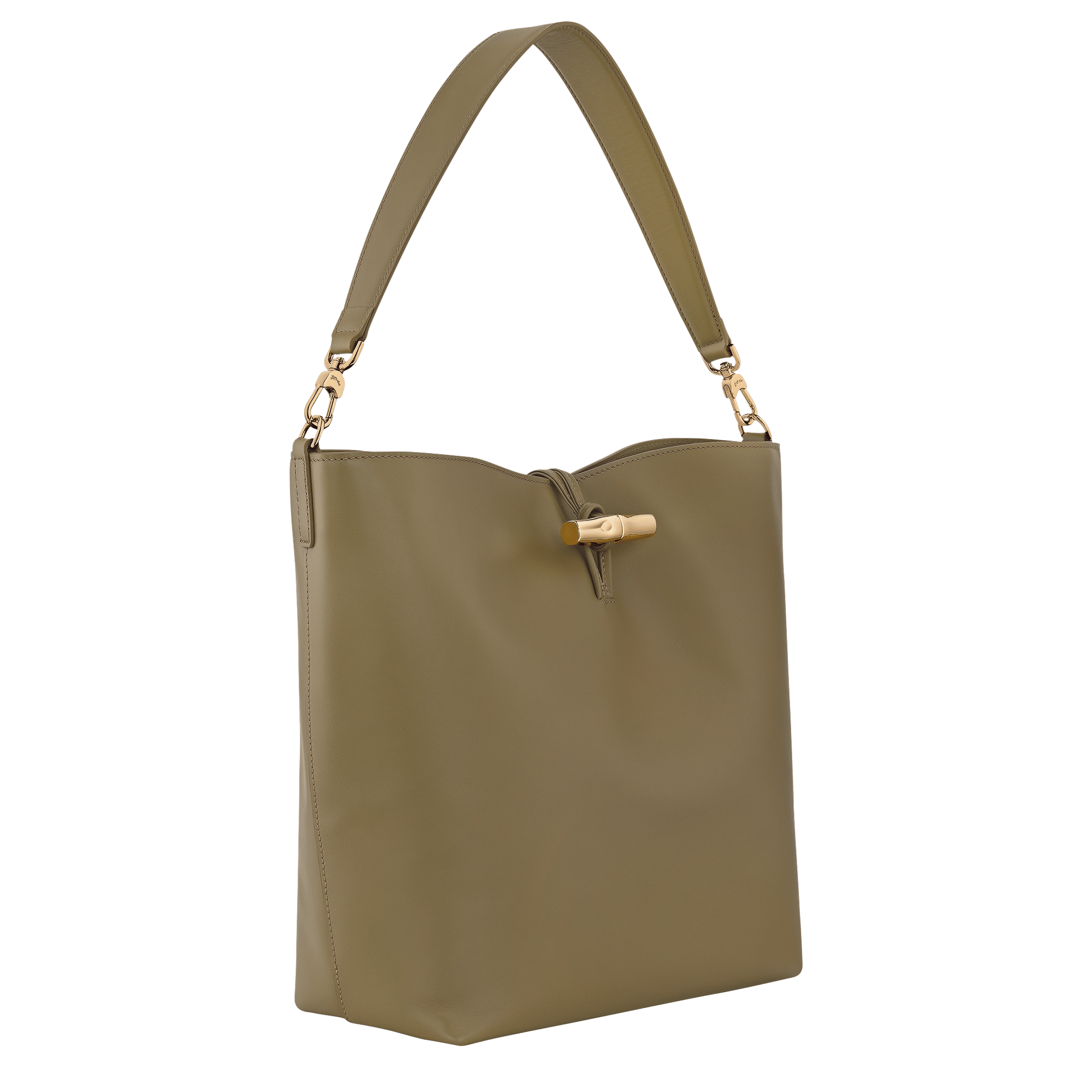 Long Champ Longchamp Le Roseau M Hobo bag Olive