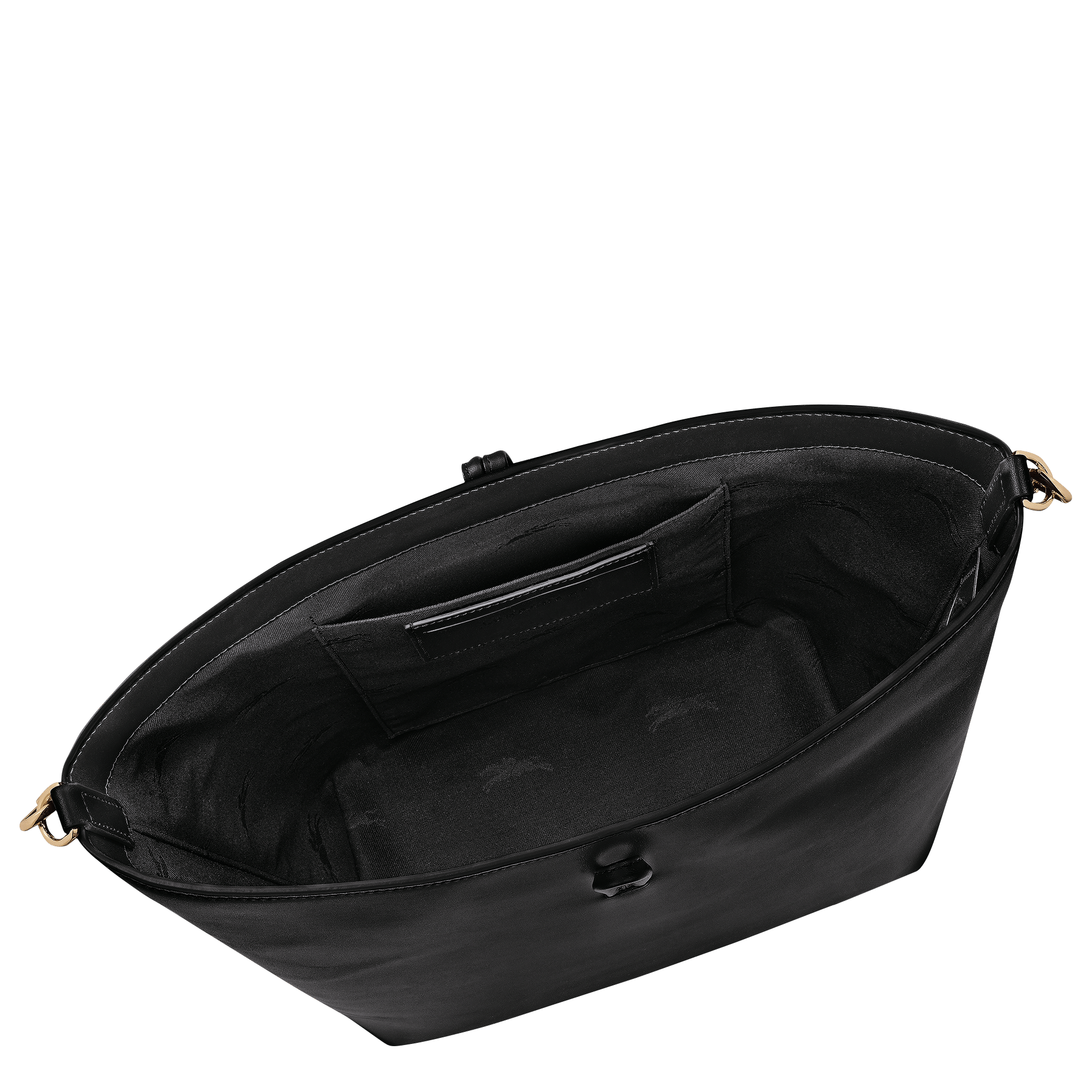 Long Champ Longchamp Le Roseau M Hobo bag Black