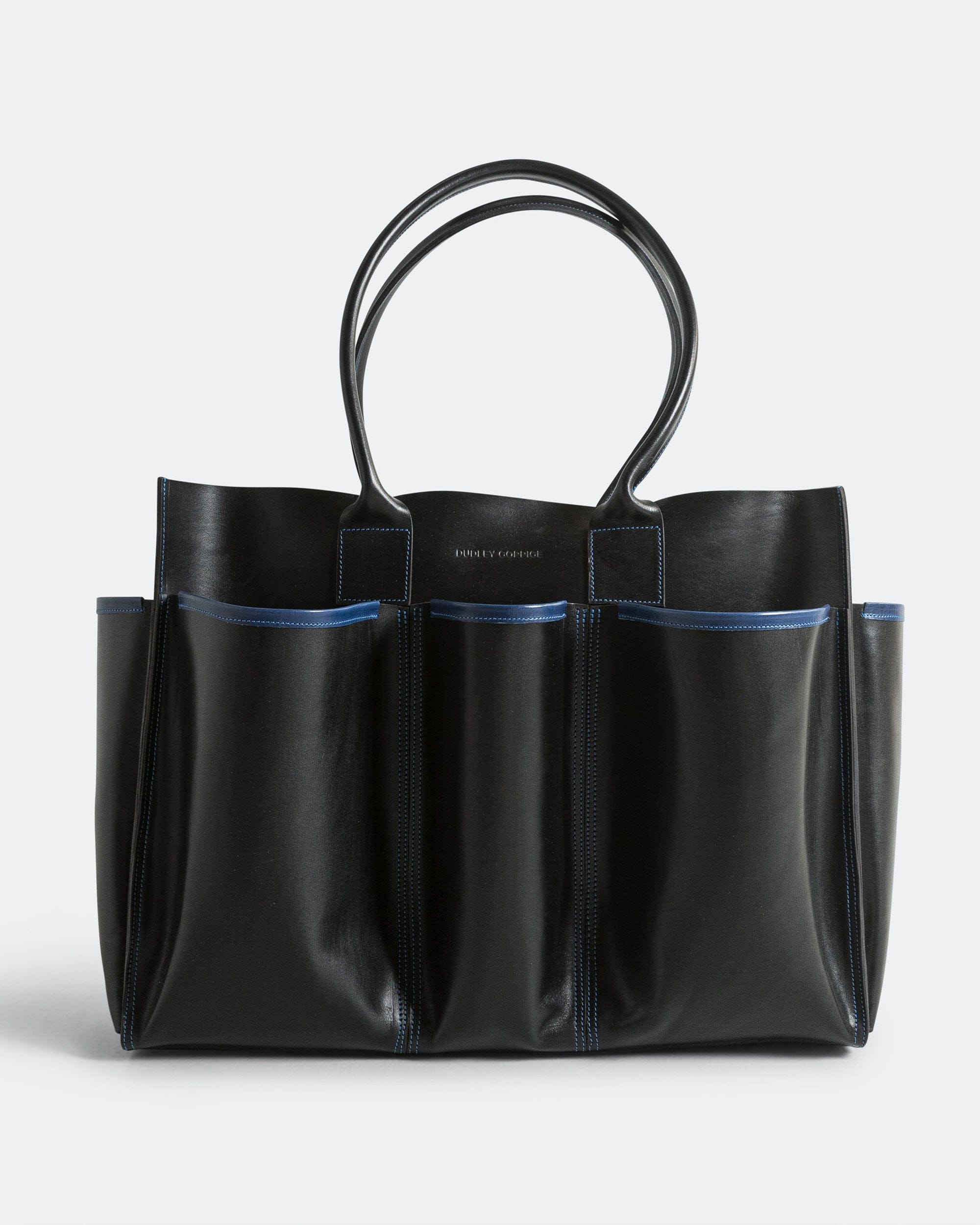 Dudley Coppice Garderners Bag - Black Leather