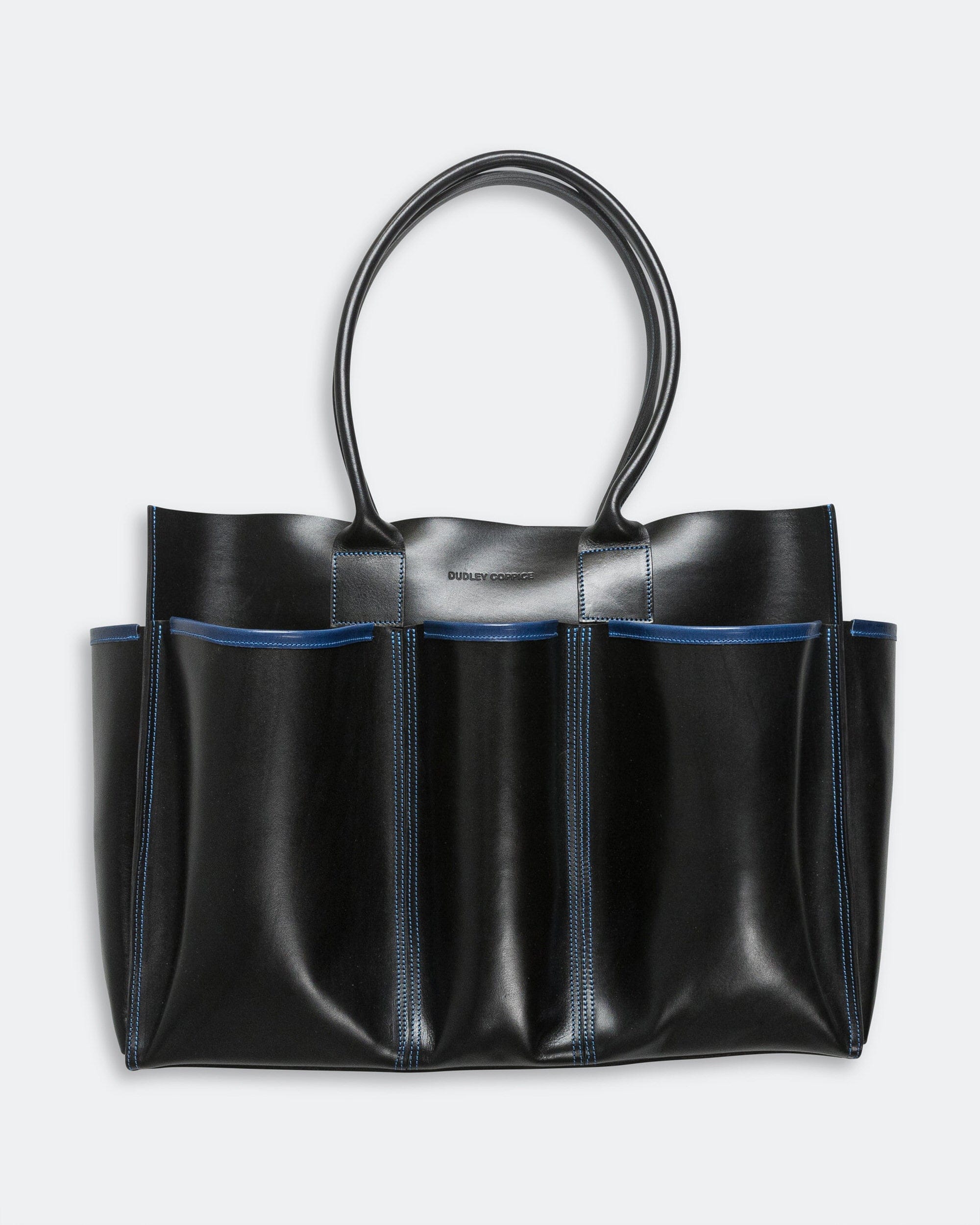 Dudley Coppice Garderners Bag - Black Leather