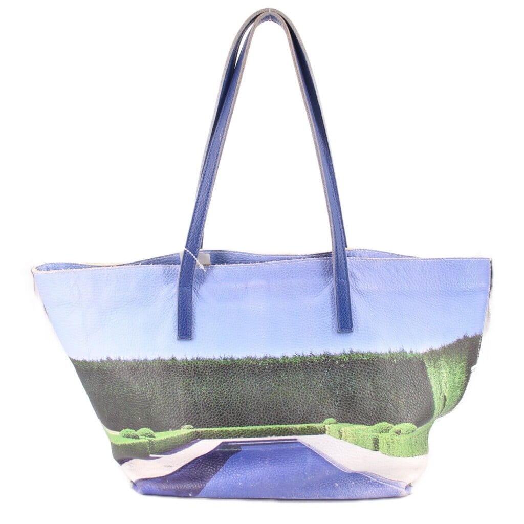 PAIGE Gamble WIDE PRINTED TOTES BLUE