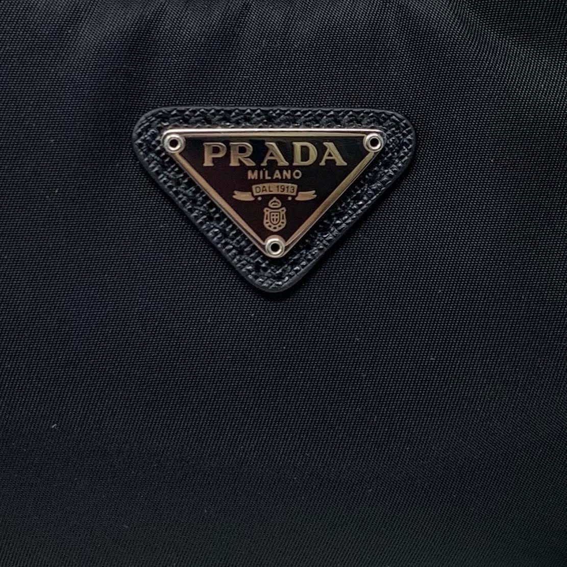 From Runway With Love Prada Multiple Pochette Re - edition 2005 Black Nylon Bag