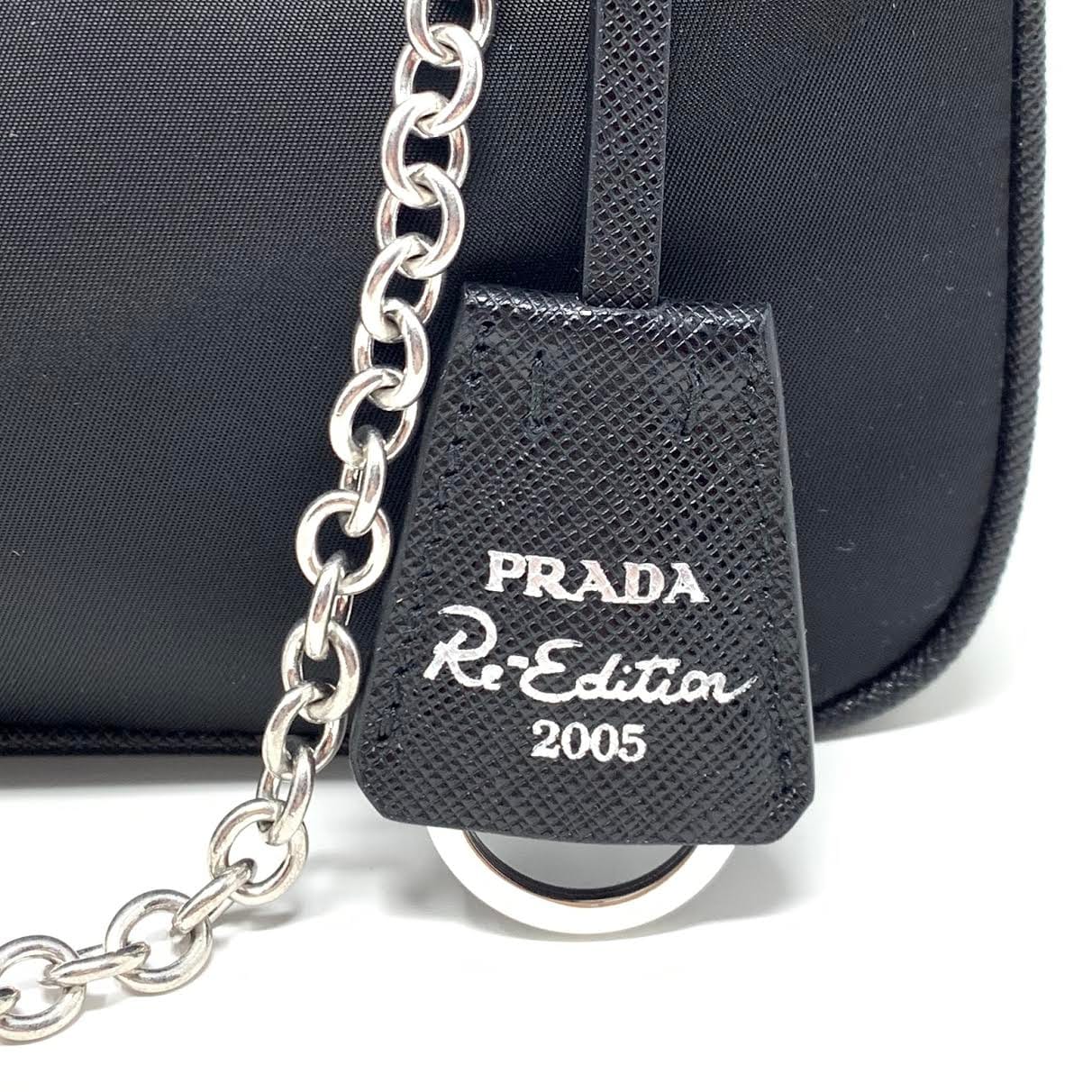 From Runway With Love Prada Multiple Pochette Re - edition 2005 Black Nylon Bag