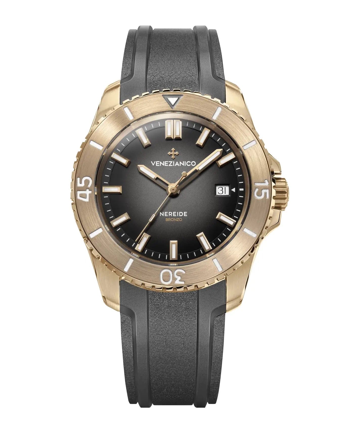 Venezianico - Nereide Bronzo 42 - 4521555 - Rubber Strap
