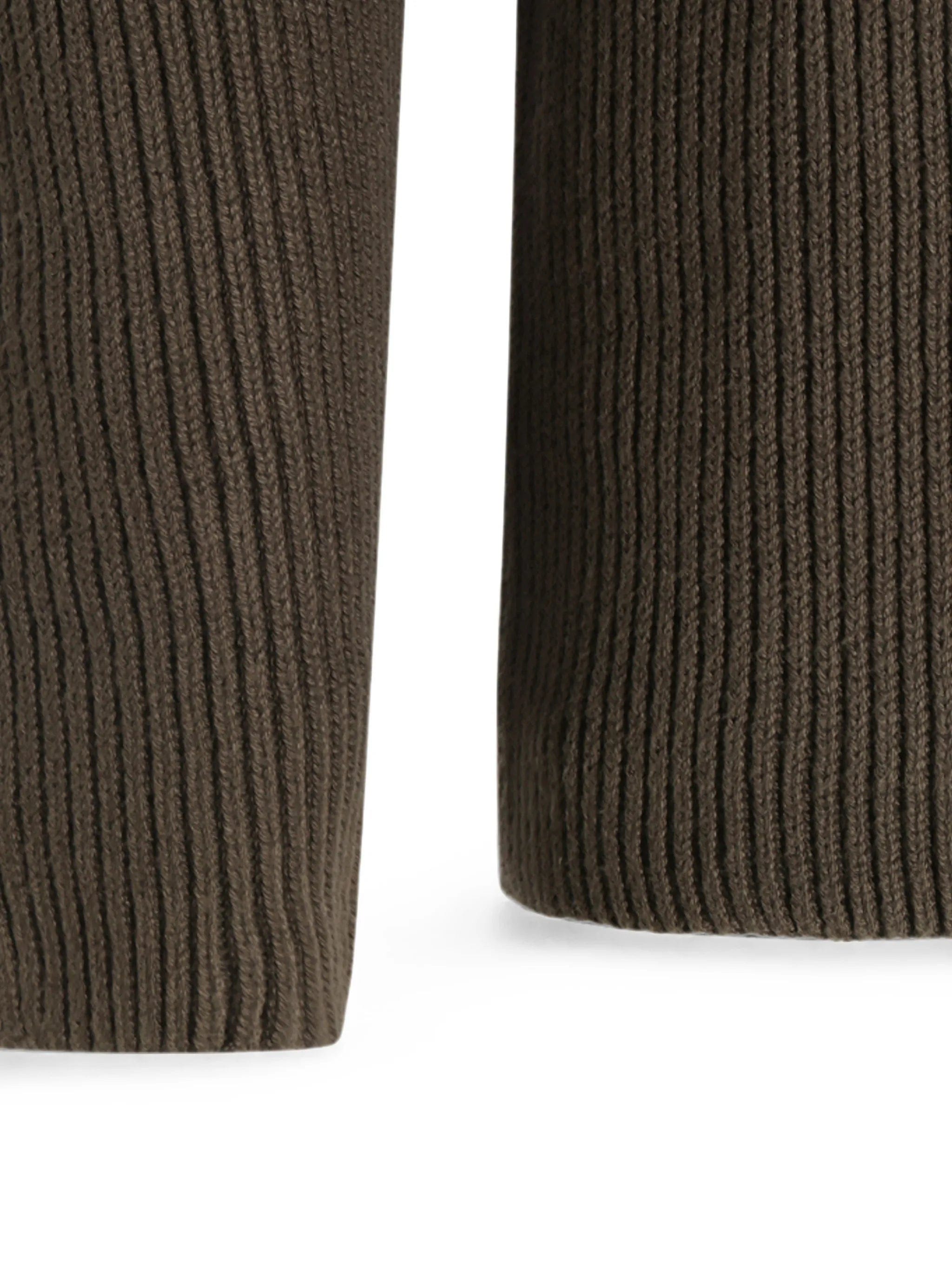 C.P. Company ribbed - knit lens - detail sweater