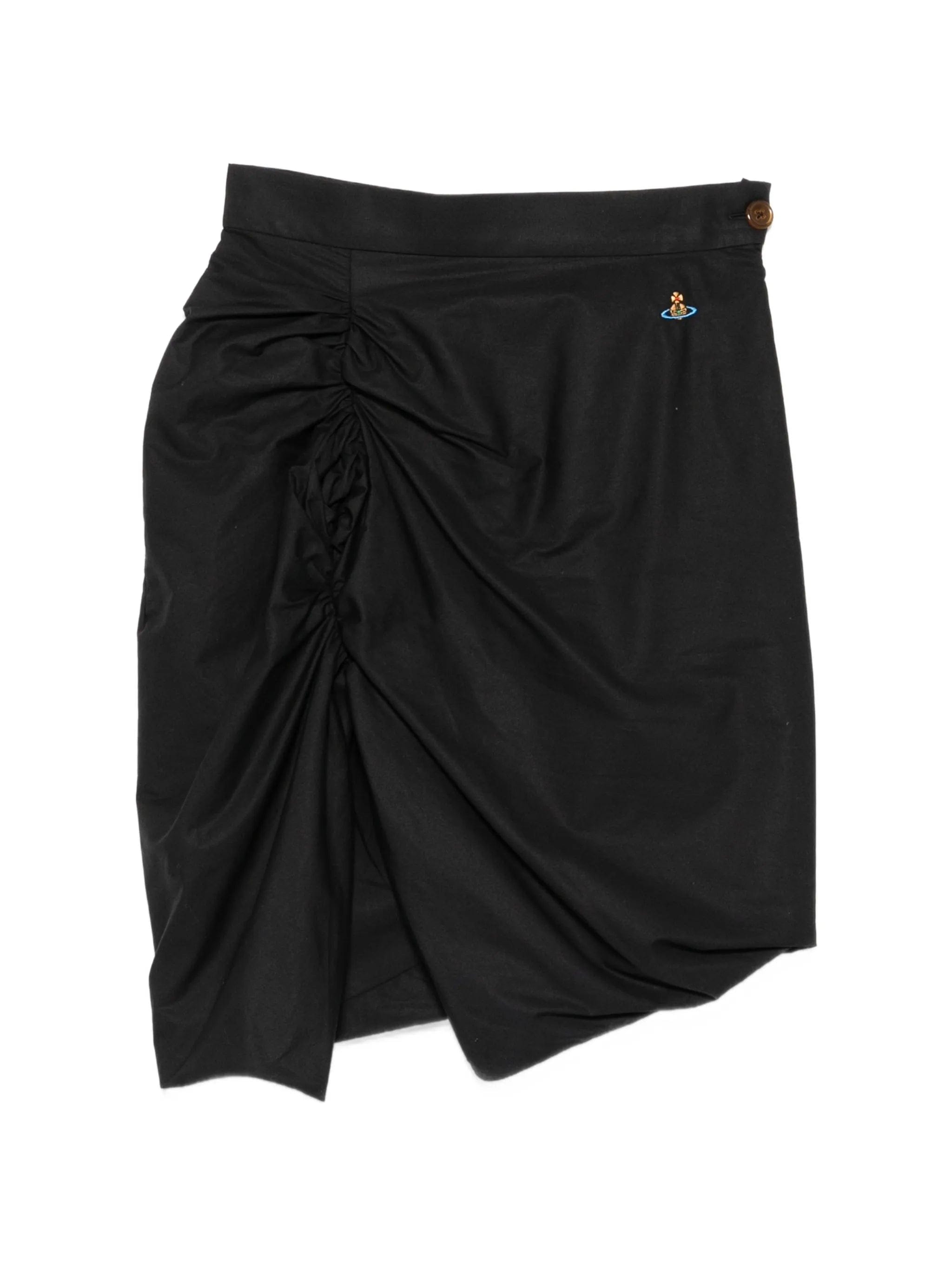 Vivienne Westwood Panther ruched mini skirt