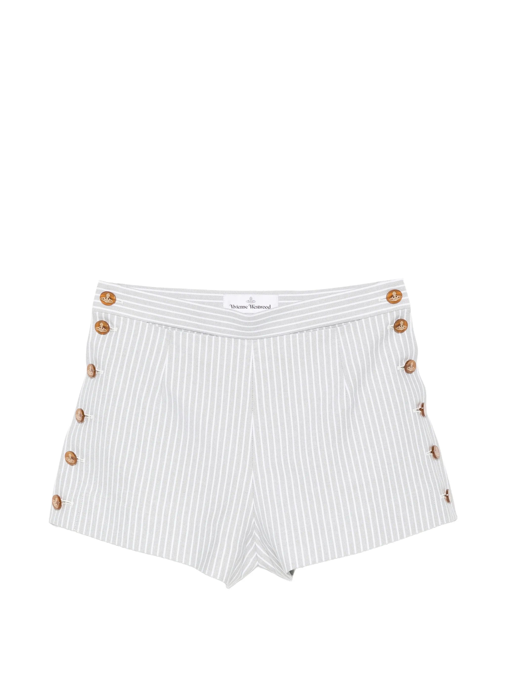 Vivienne Westwood Elle stripe - print shorts