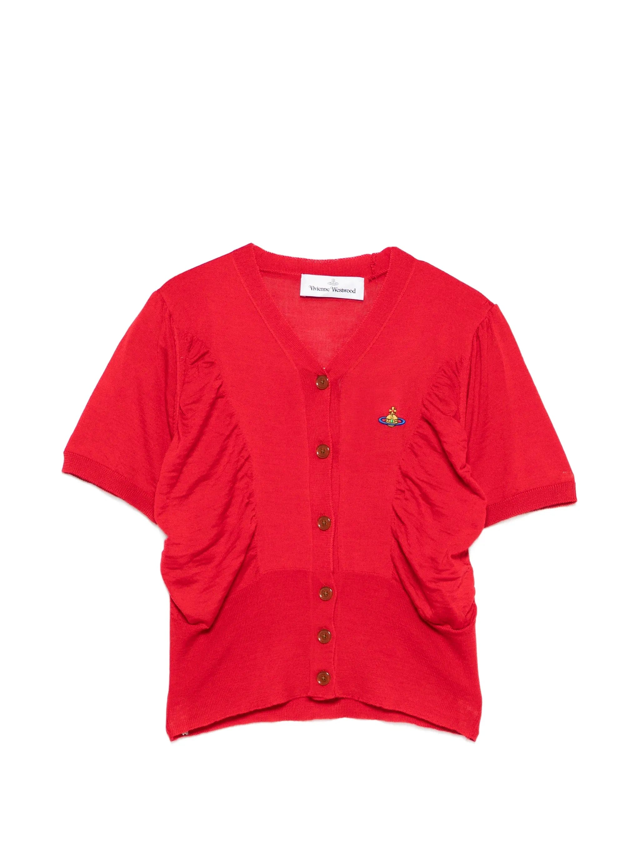 Vivienne Westwood Pamela ruched cardigan