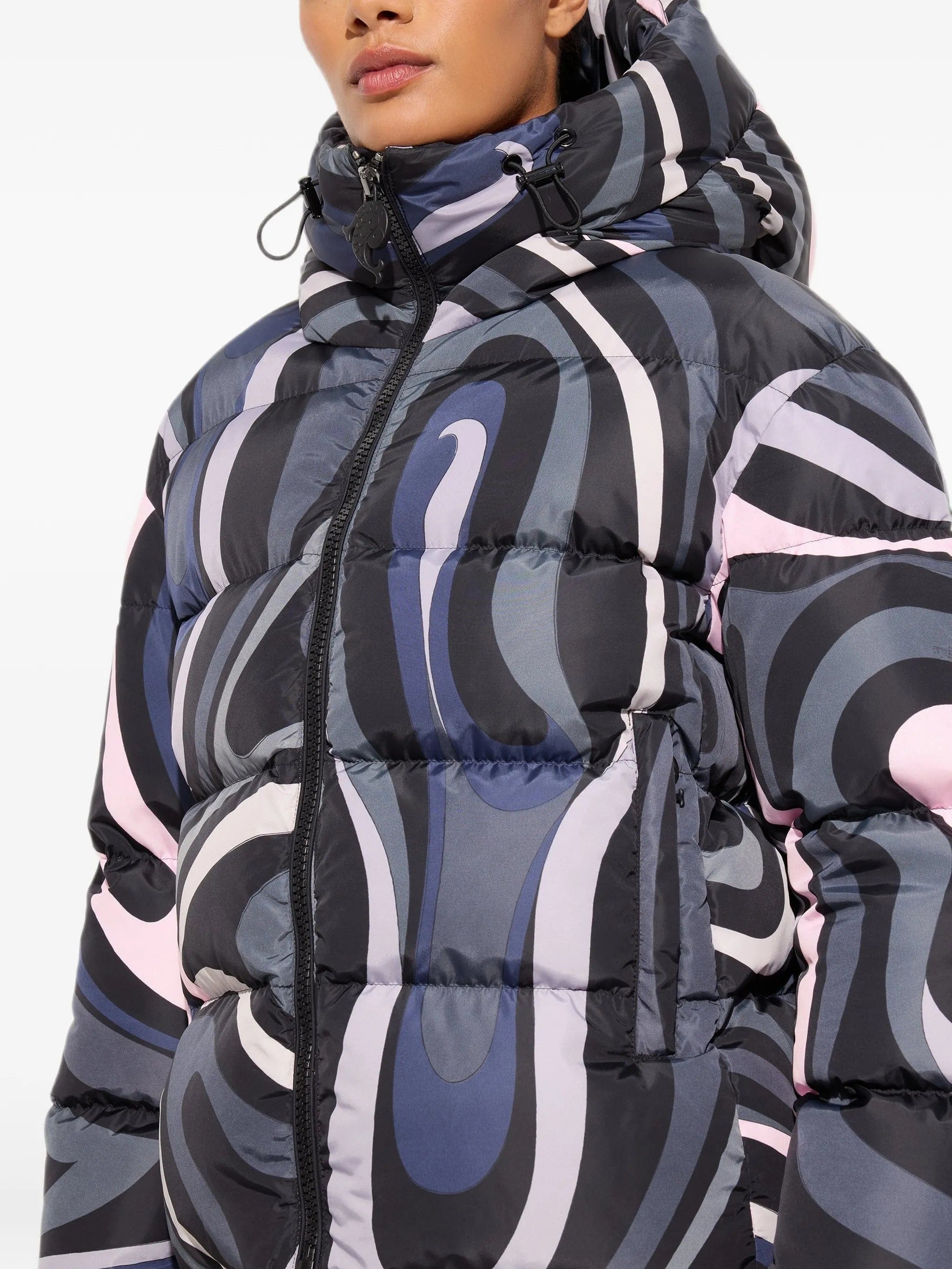 PUCCI Marmo - print down jacket