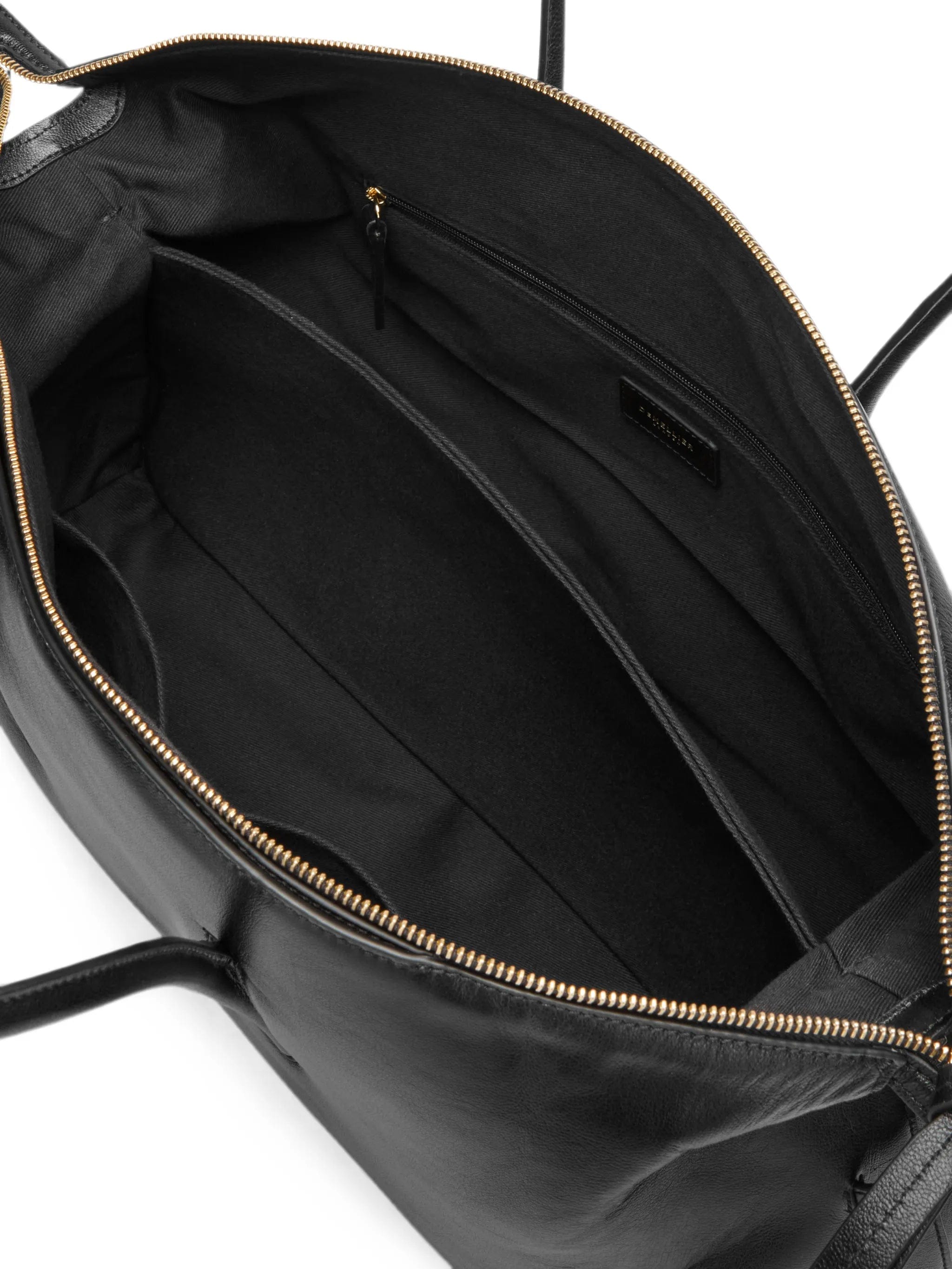 Demellier Stockholm grained - leather duffel bag