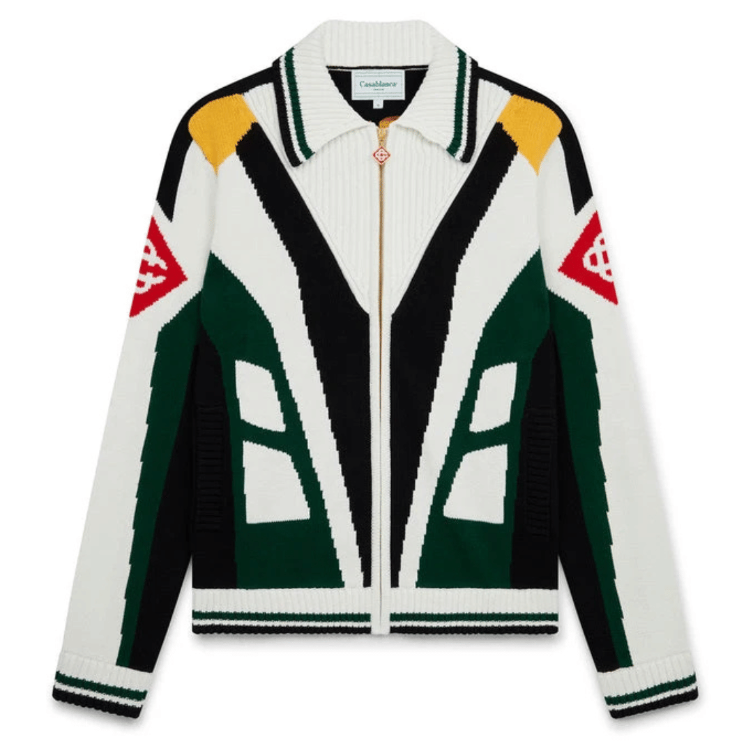Casablanca CASA RACING CLUB KNITTED JACKET