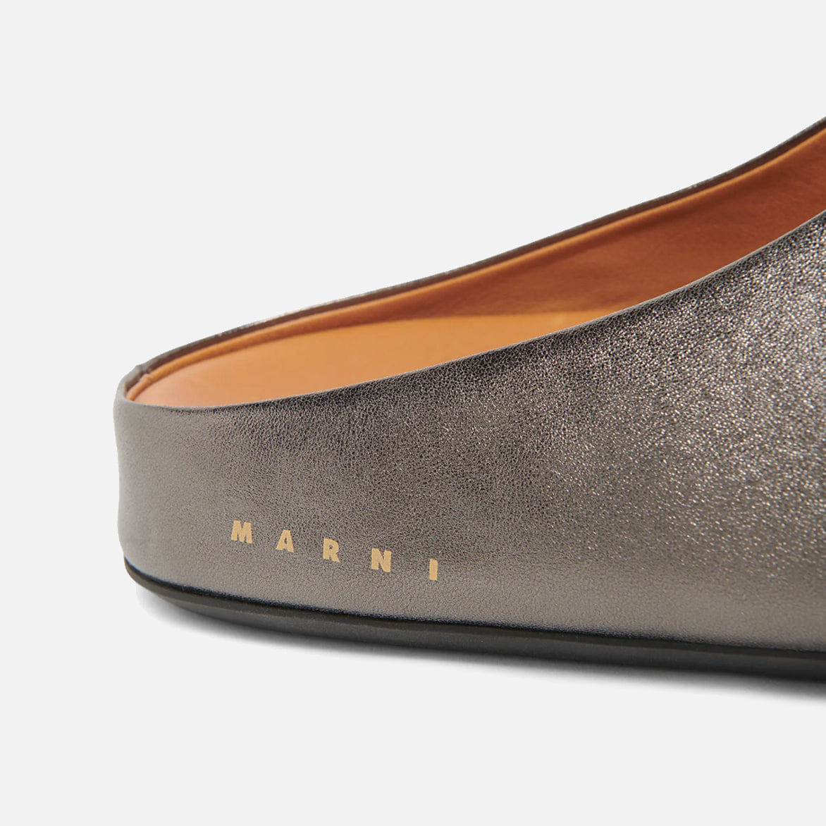 MARNI FUSSBETT SABOT - anthracite