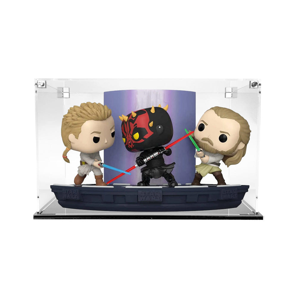 Flying Box Custom Acrylic Display Case for DUEL OF THE FATES Funko Pop Out of Box Complete Set (3 mm thick, UV Resistant)