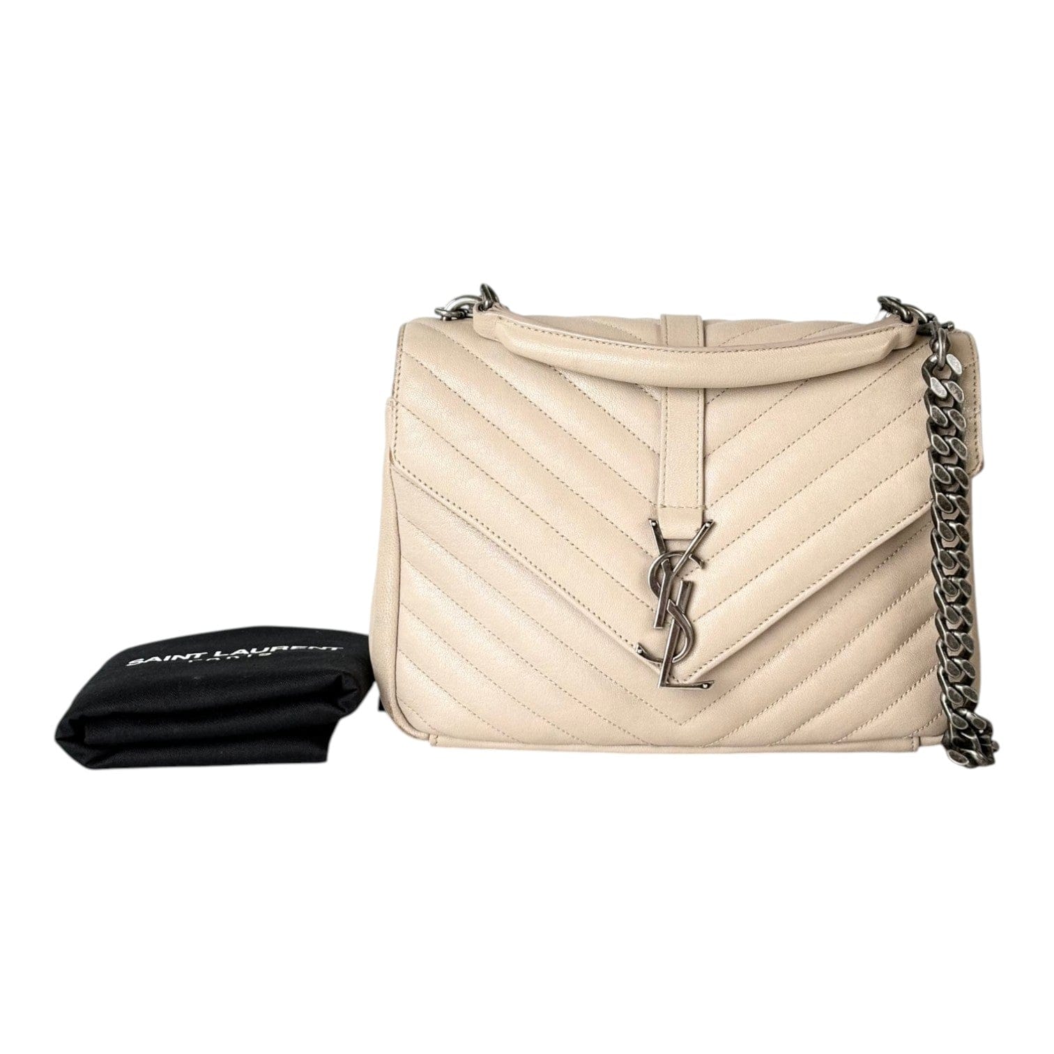 YSL College Small Calfskin Bag