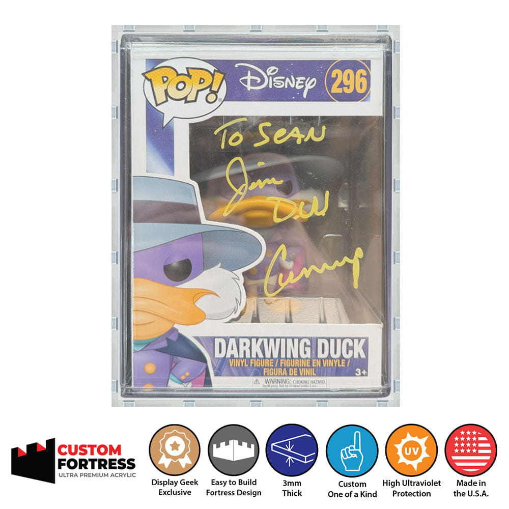 Flying Box Custom Acrylic Hard Case for 4 INCH STANDARD (ALREADY IN A POP STACK) Funko Pop Cases (3 mm thick, UV Resistant) Fits 6.6h x 4.9w x 3.75d