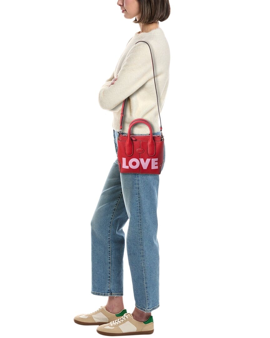 Tods Di Mini Leather Satchel