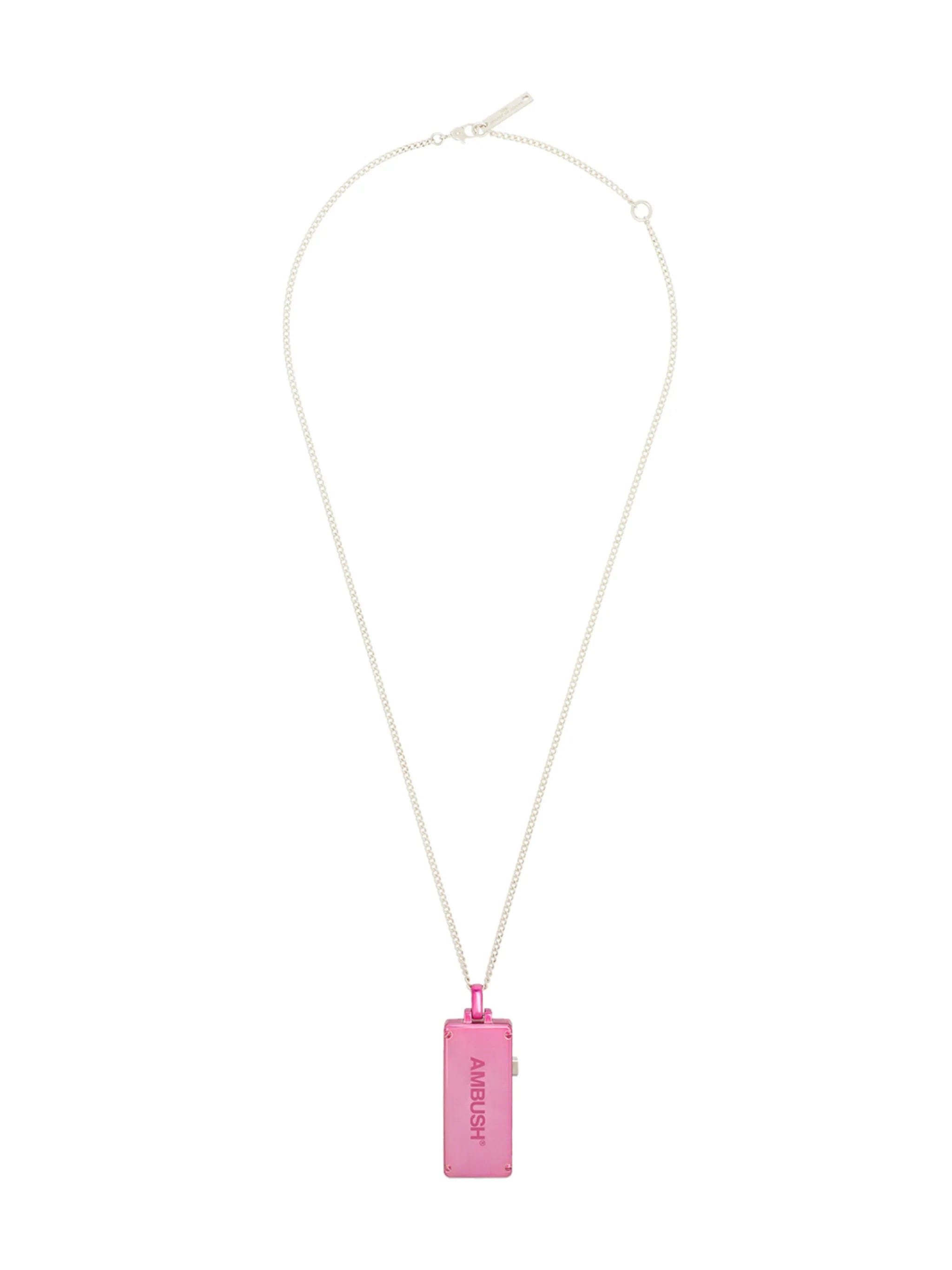 Ambush USB sterling silver necklace