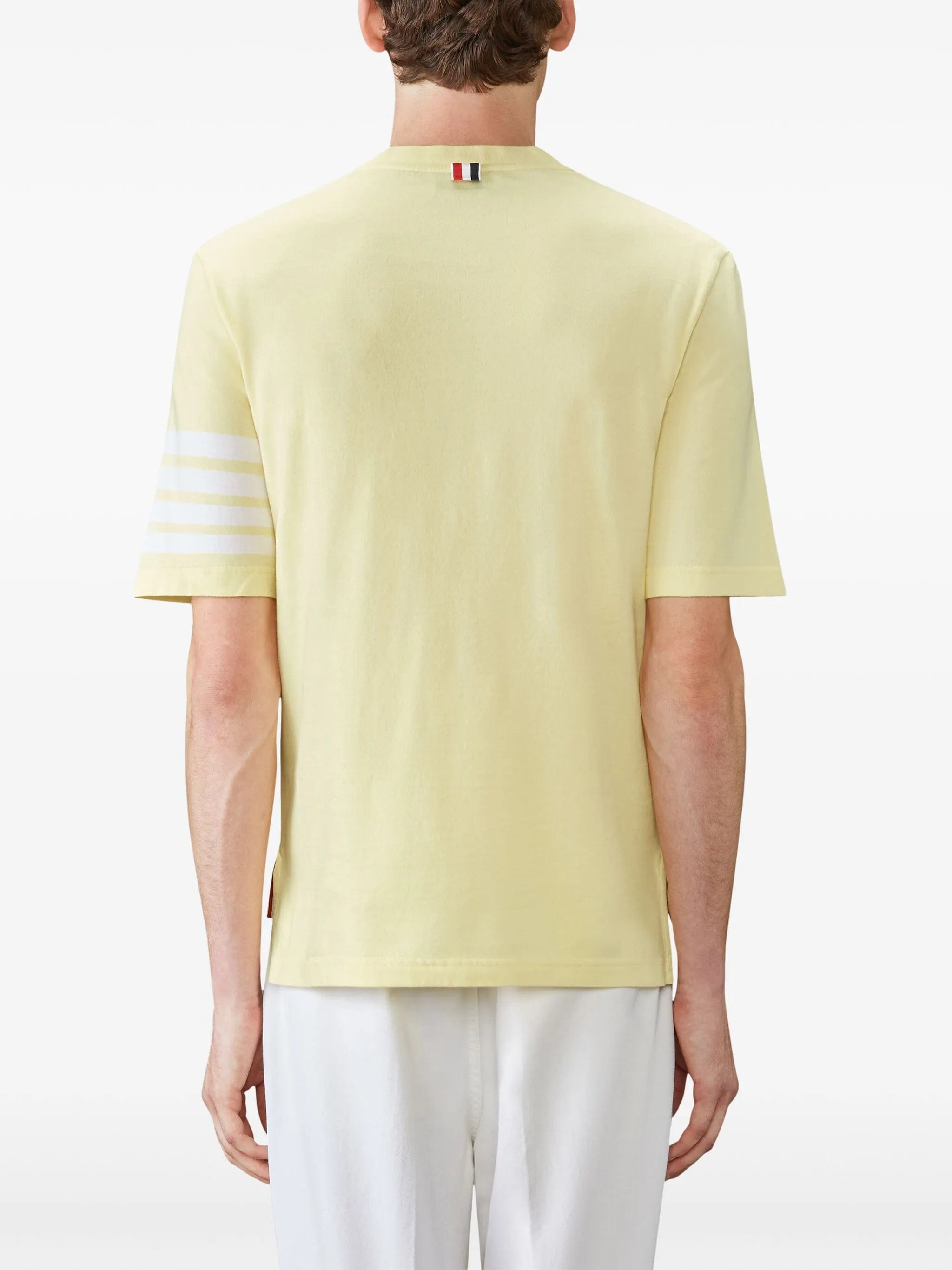 Thom Browne 4 - Bar short - sleeve T - shirt