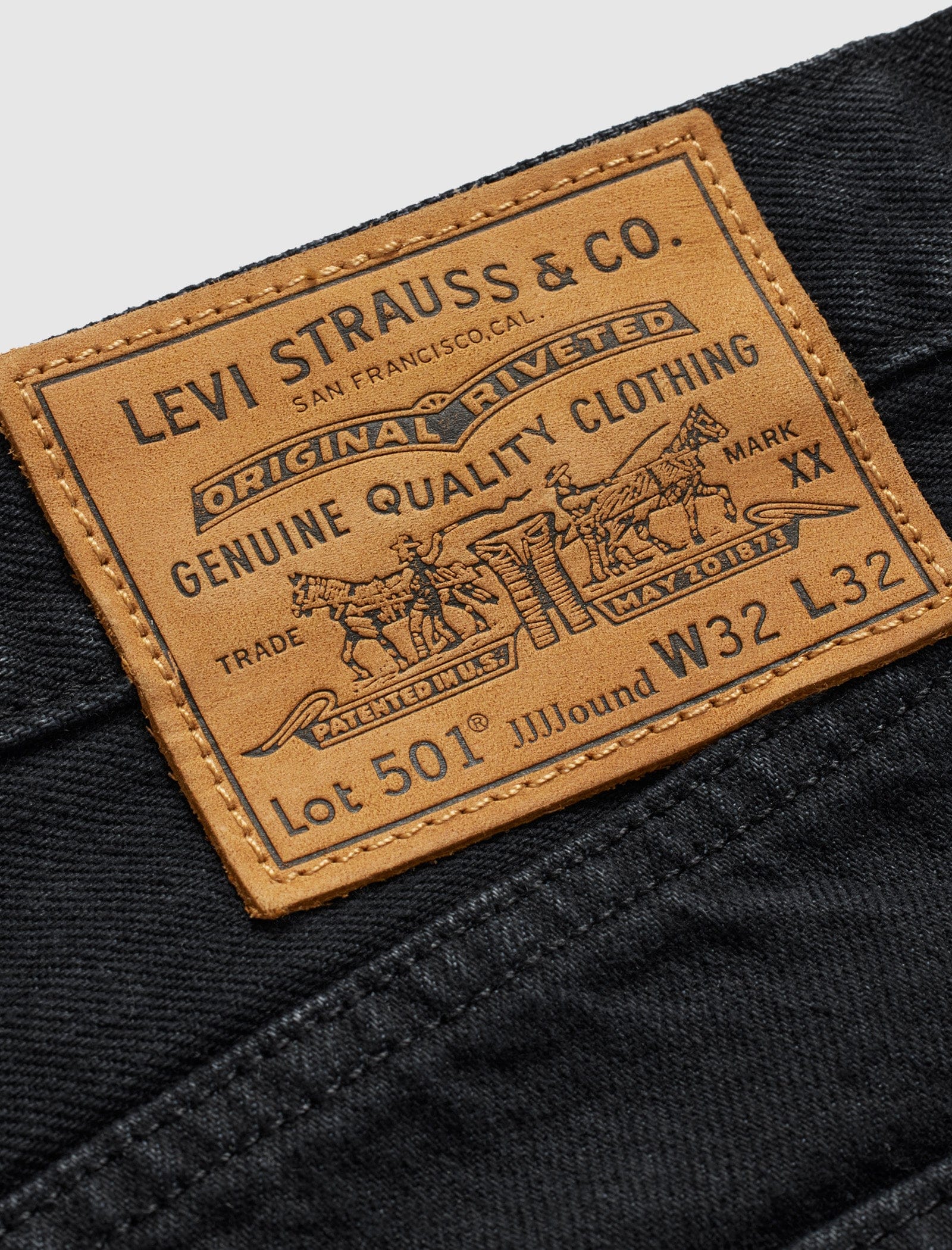 LEVI'S JJJJOUND 501 JEAN